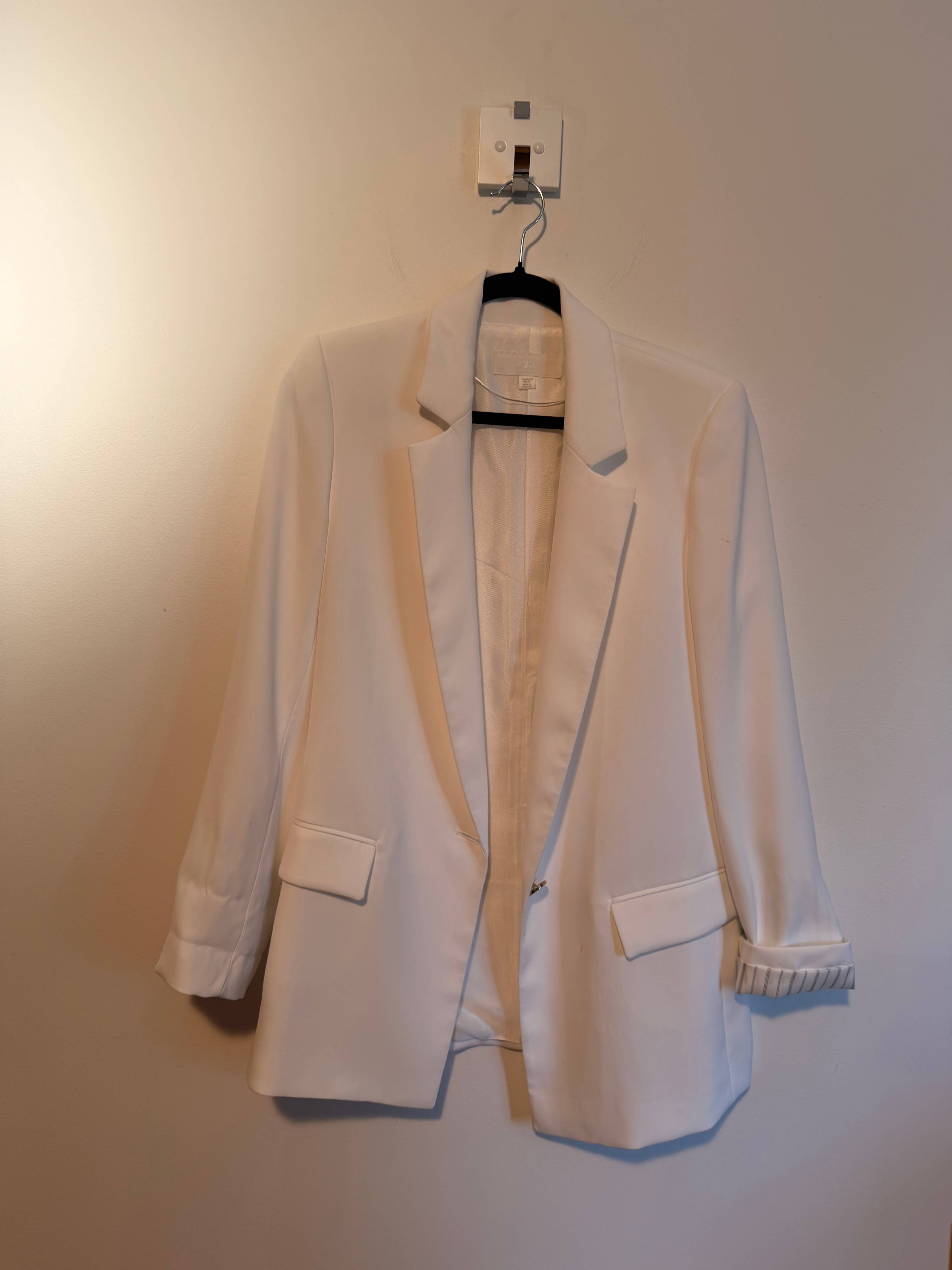 Blazer Zara ivoire - photo originale