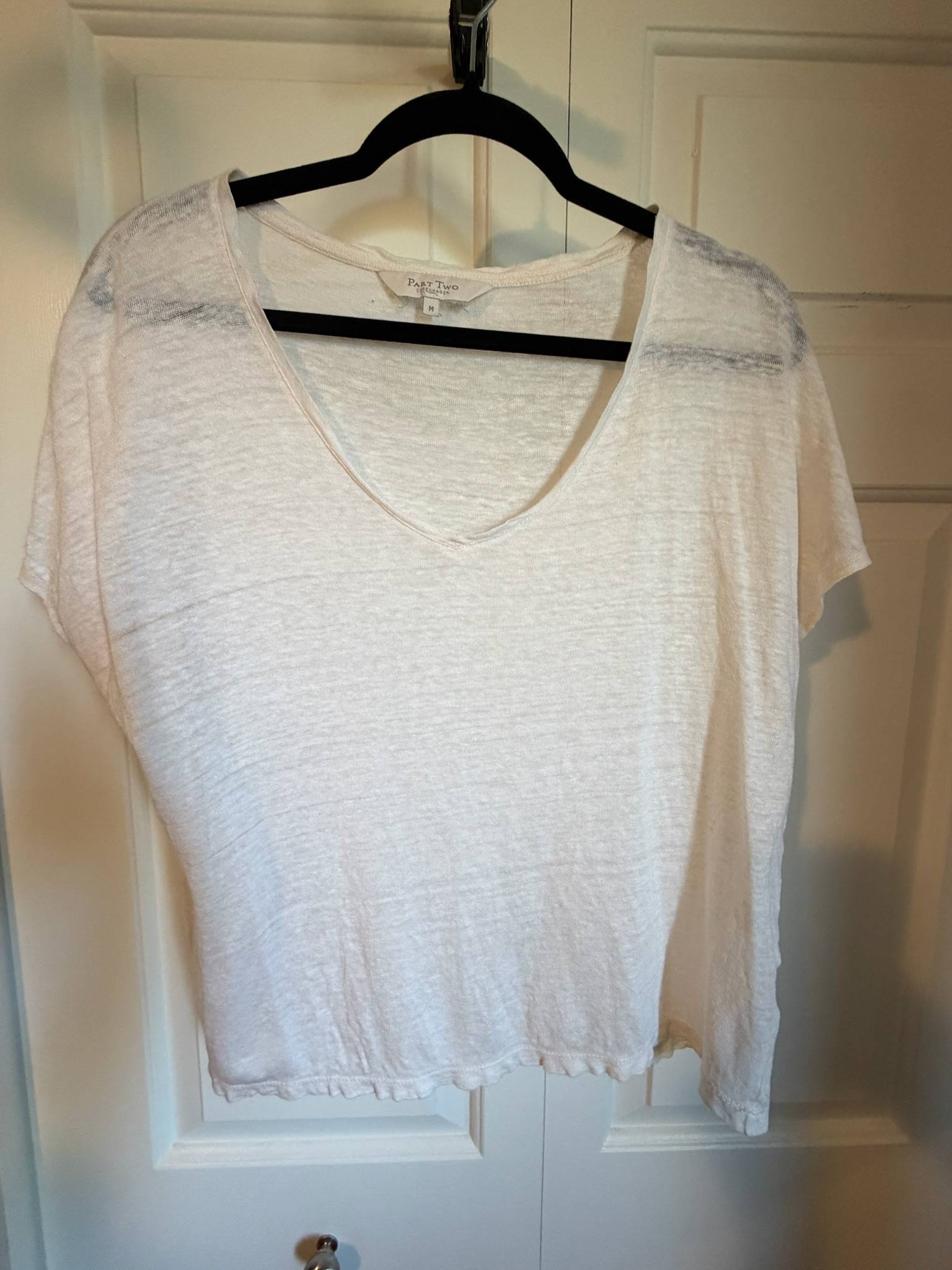 T-shirt Part Two beige - photo originale