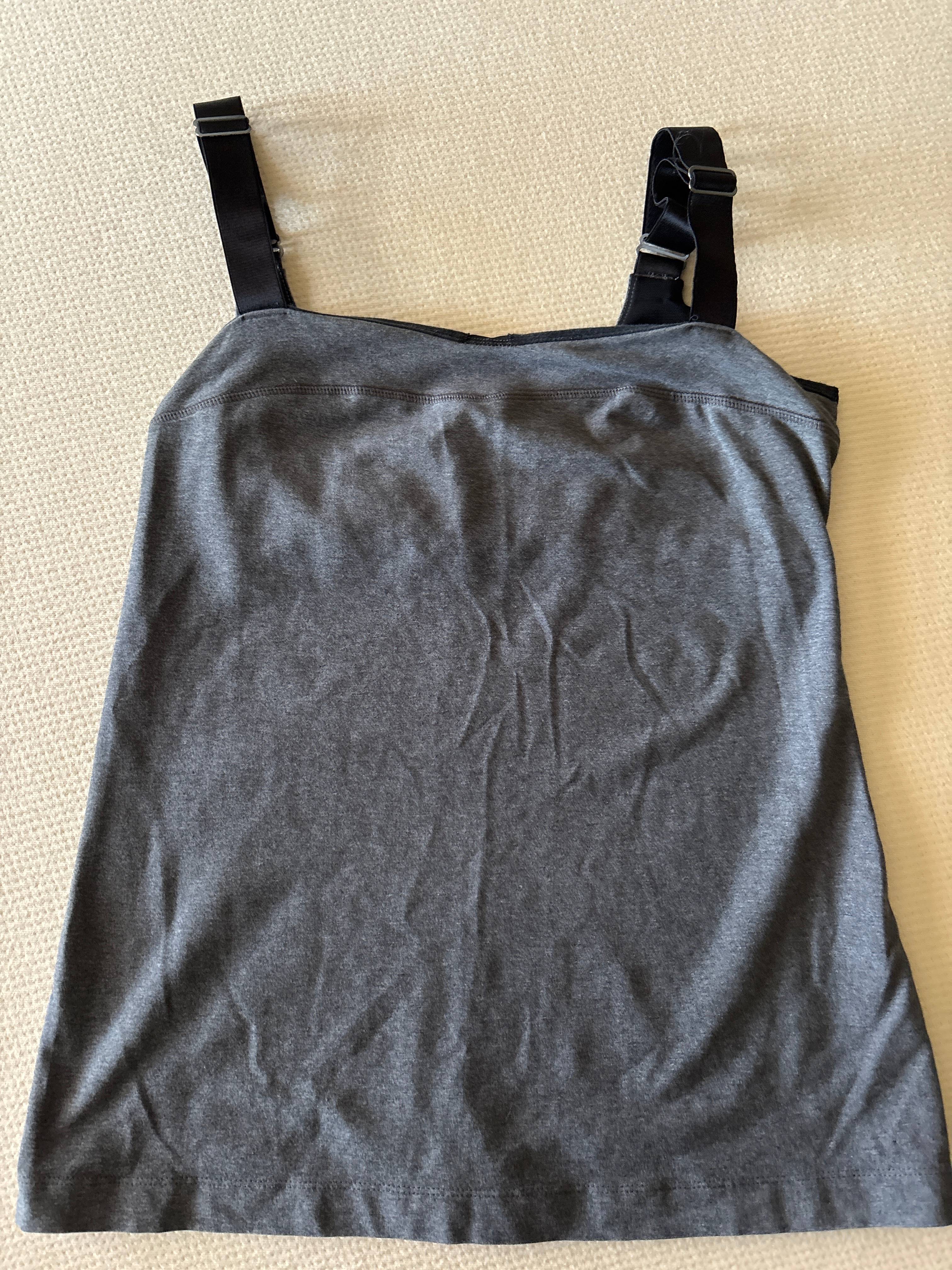 Top à bretelles Lululemon gris - photo originale