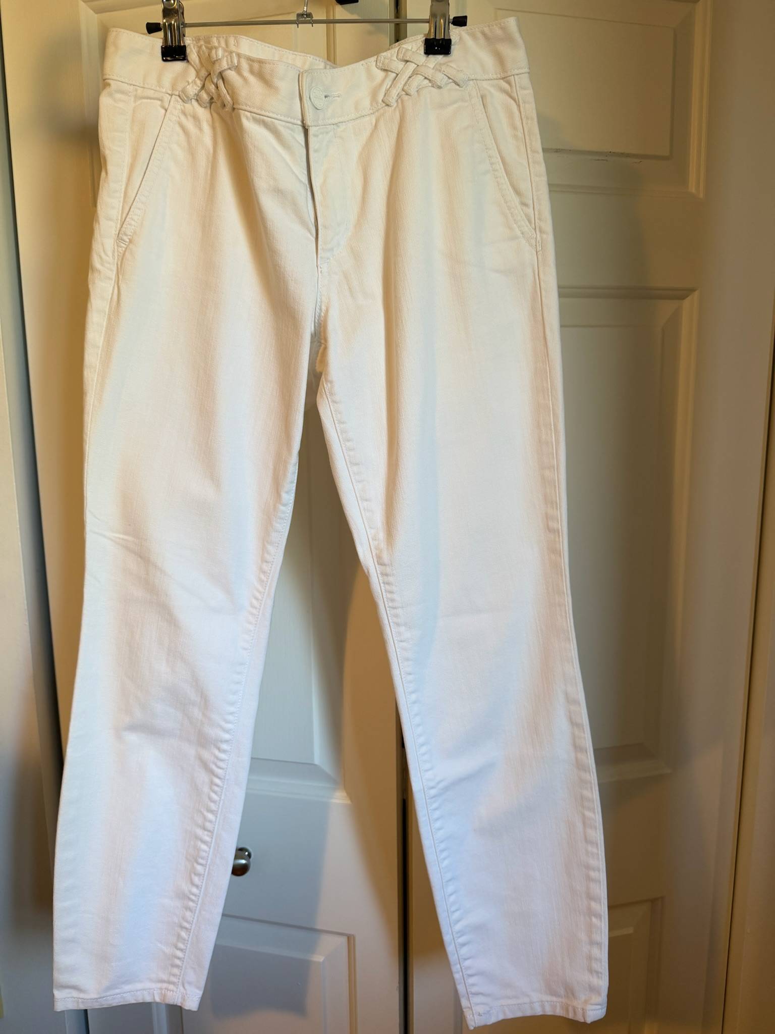 Pantalon Tory Burch blanc - photo originale