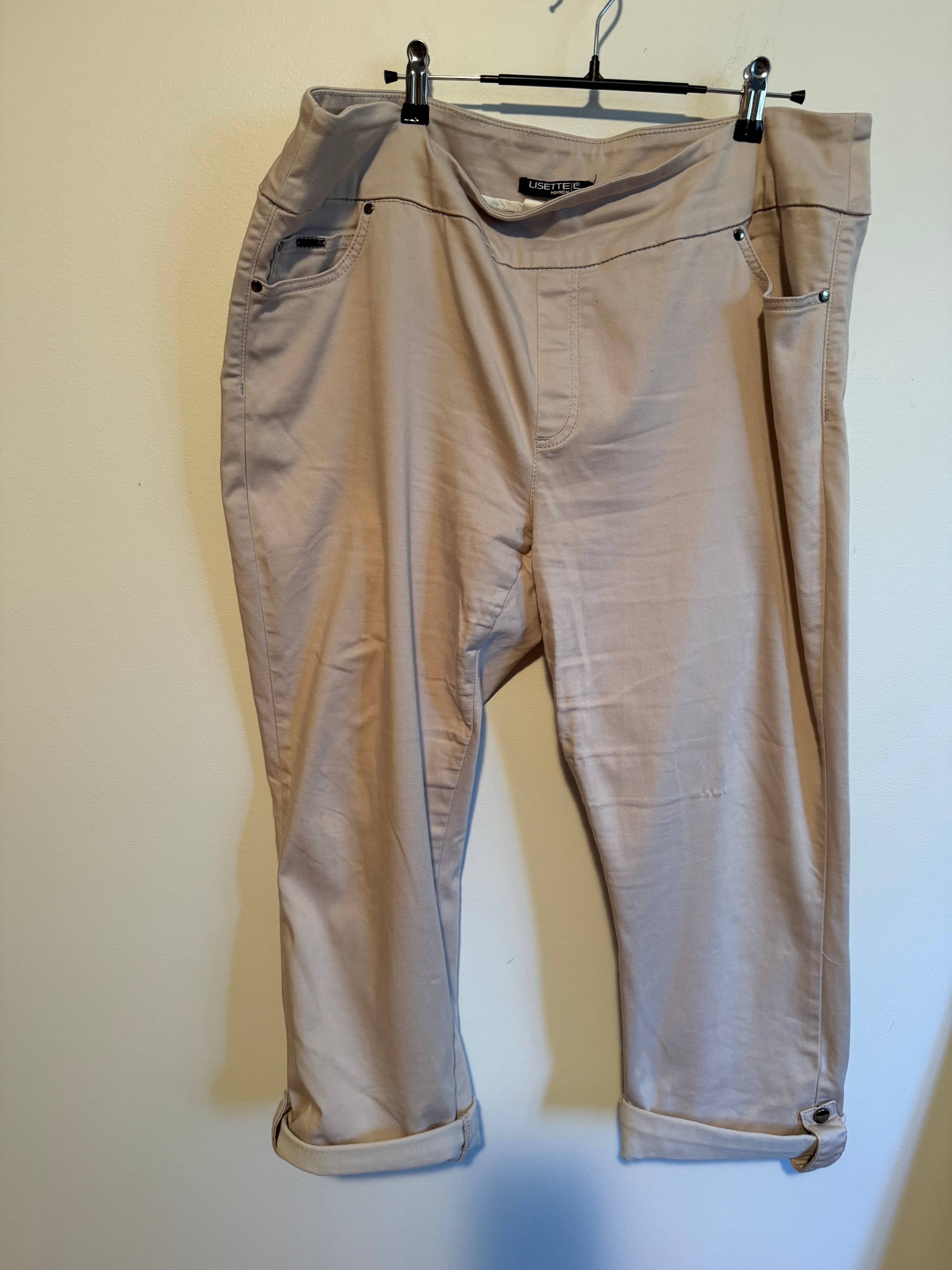 Pantalon beige Lisette L - photo originale
