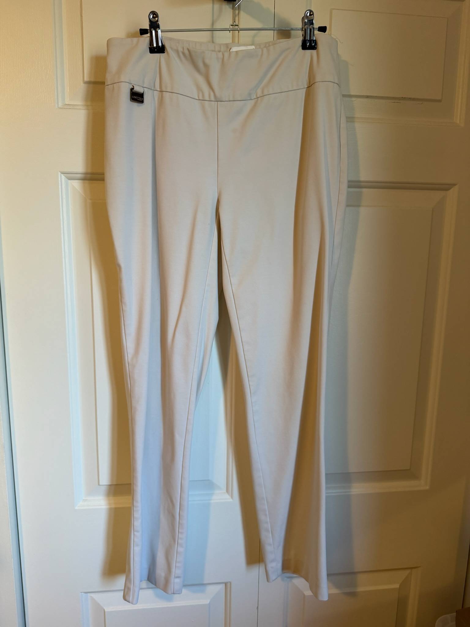 Pantalon beige Lisette L - photo originale