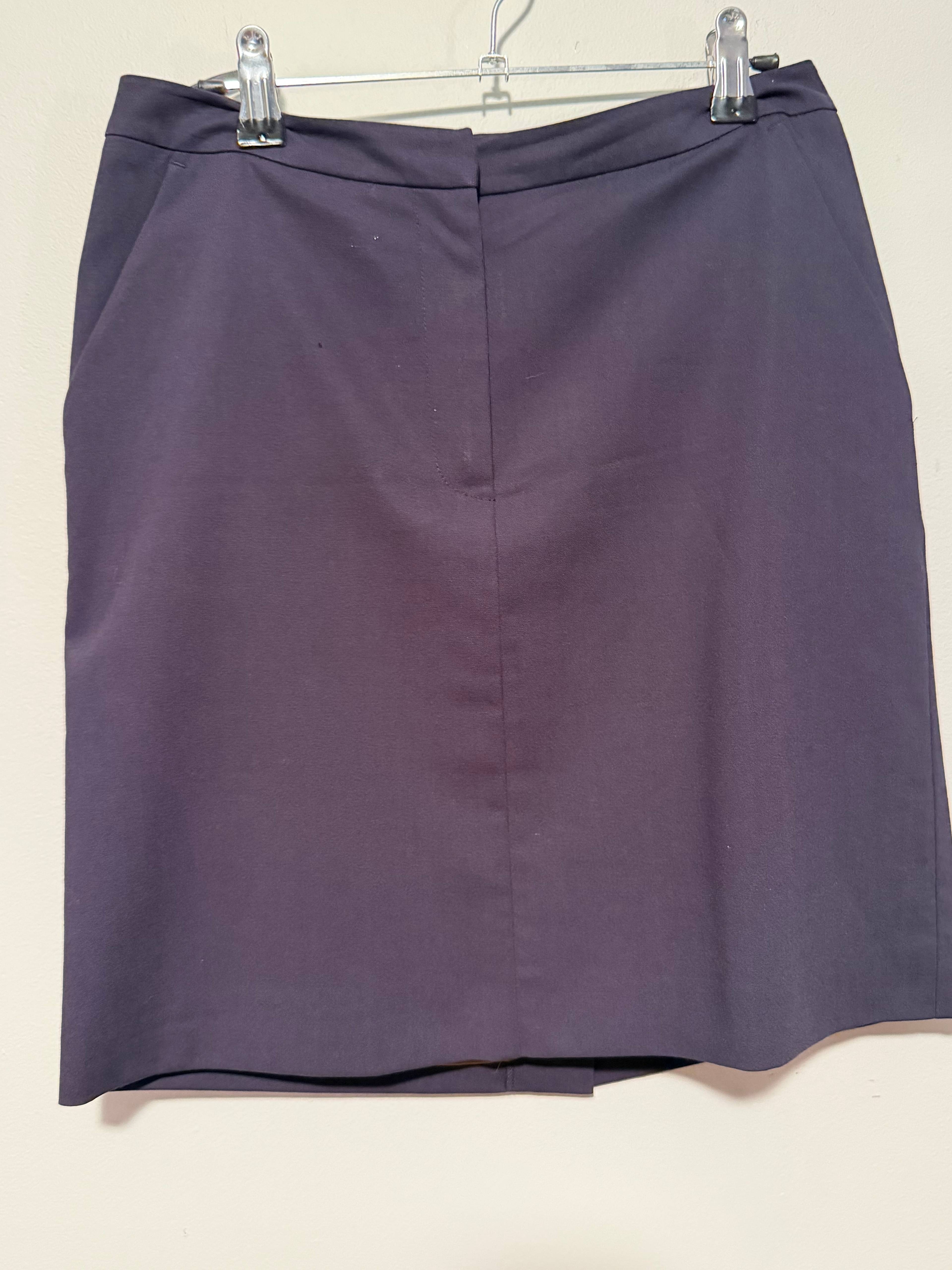 Jupe droite MEXX bleu - photo originale