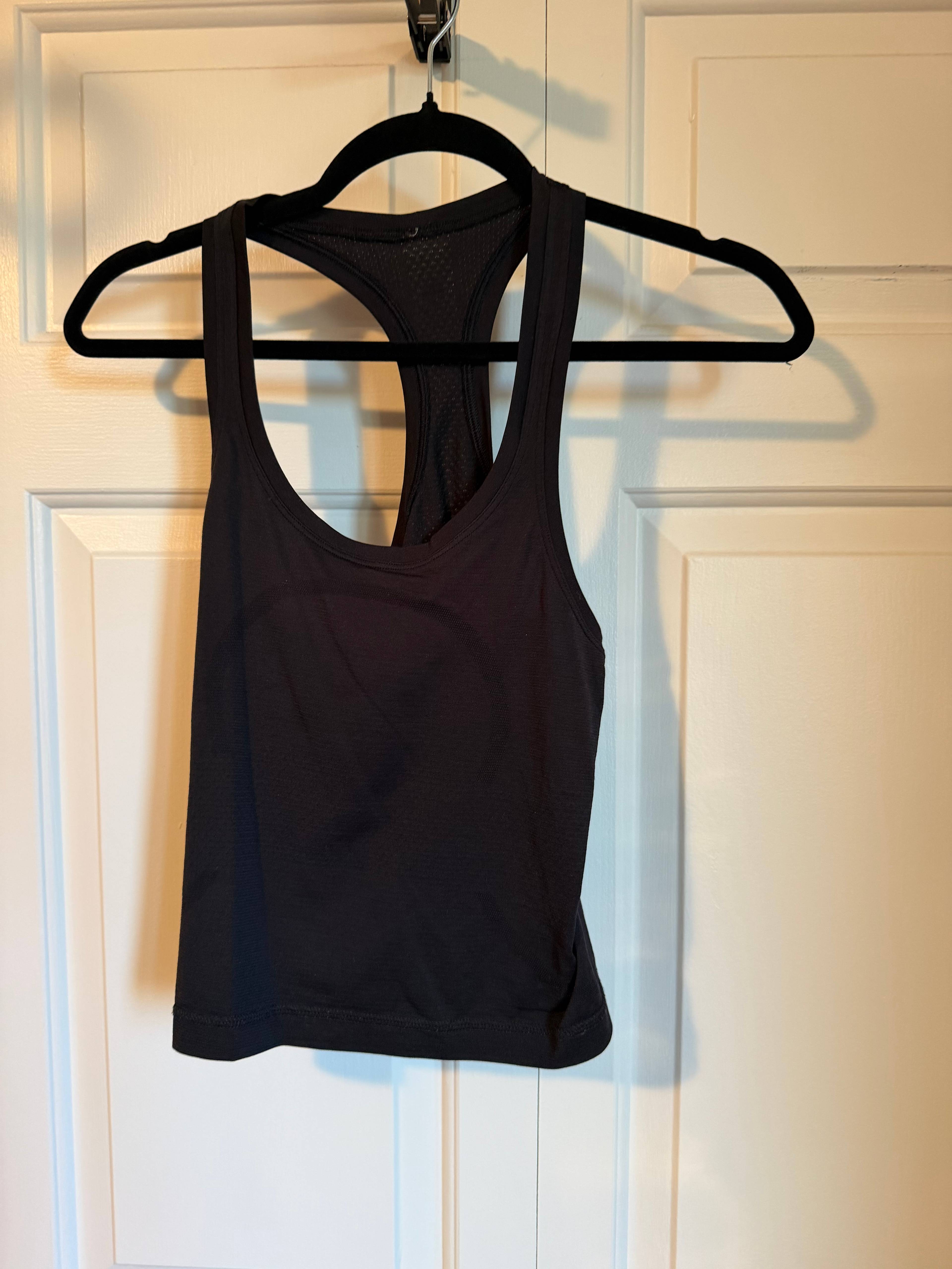 Débardeur sport Lululemon noir - photo originale
