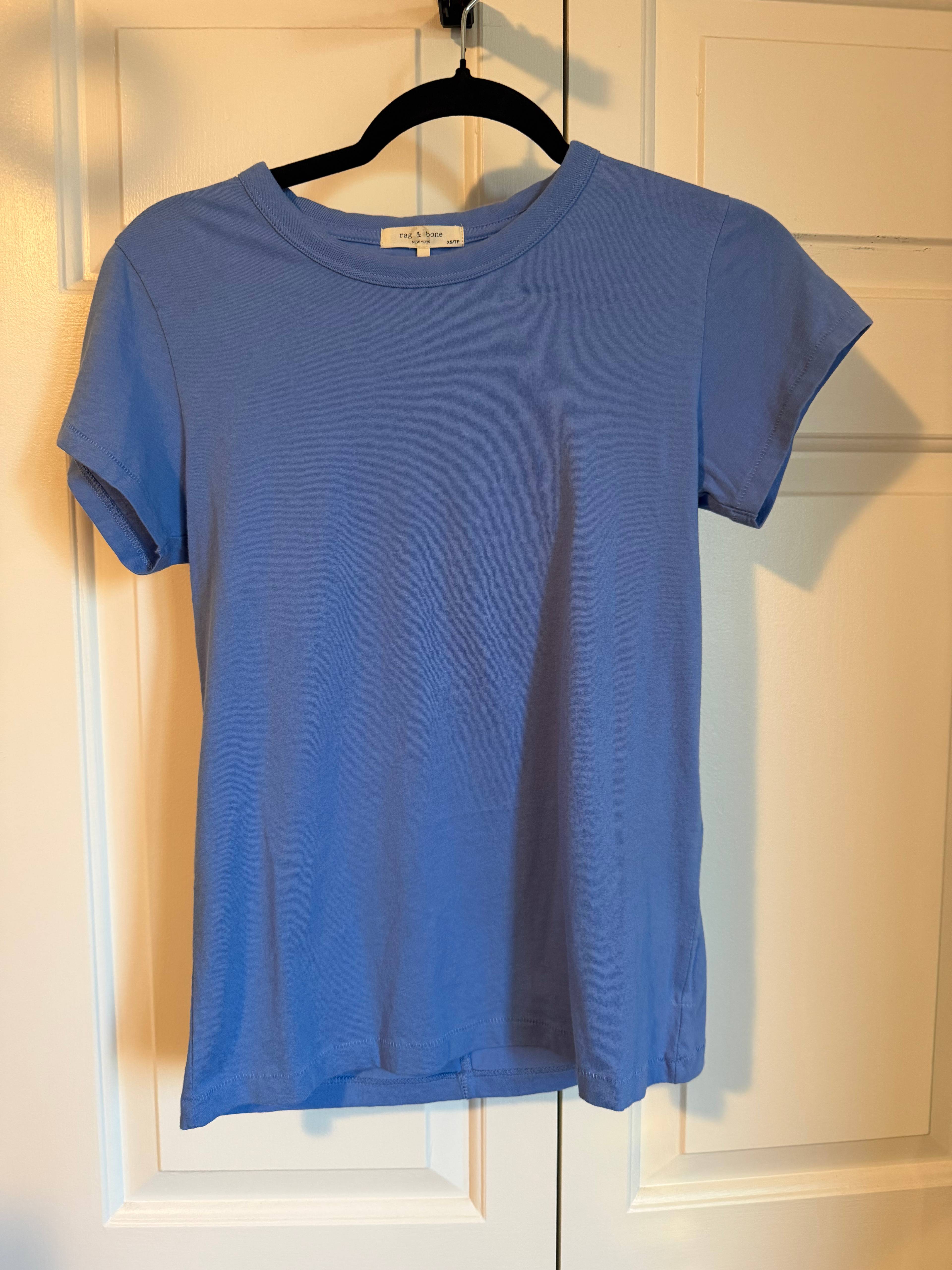 T-shirt rag & bone bleu - photo originale