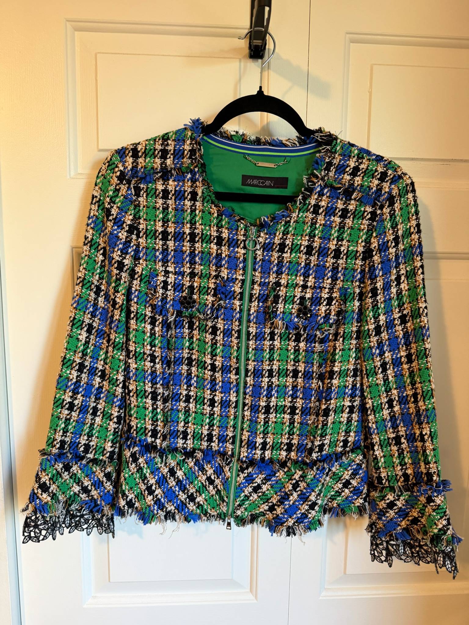 Blazer en tissu multicolore Marc Cain - photo originale