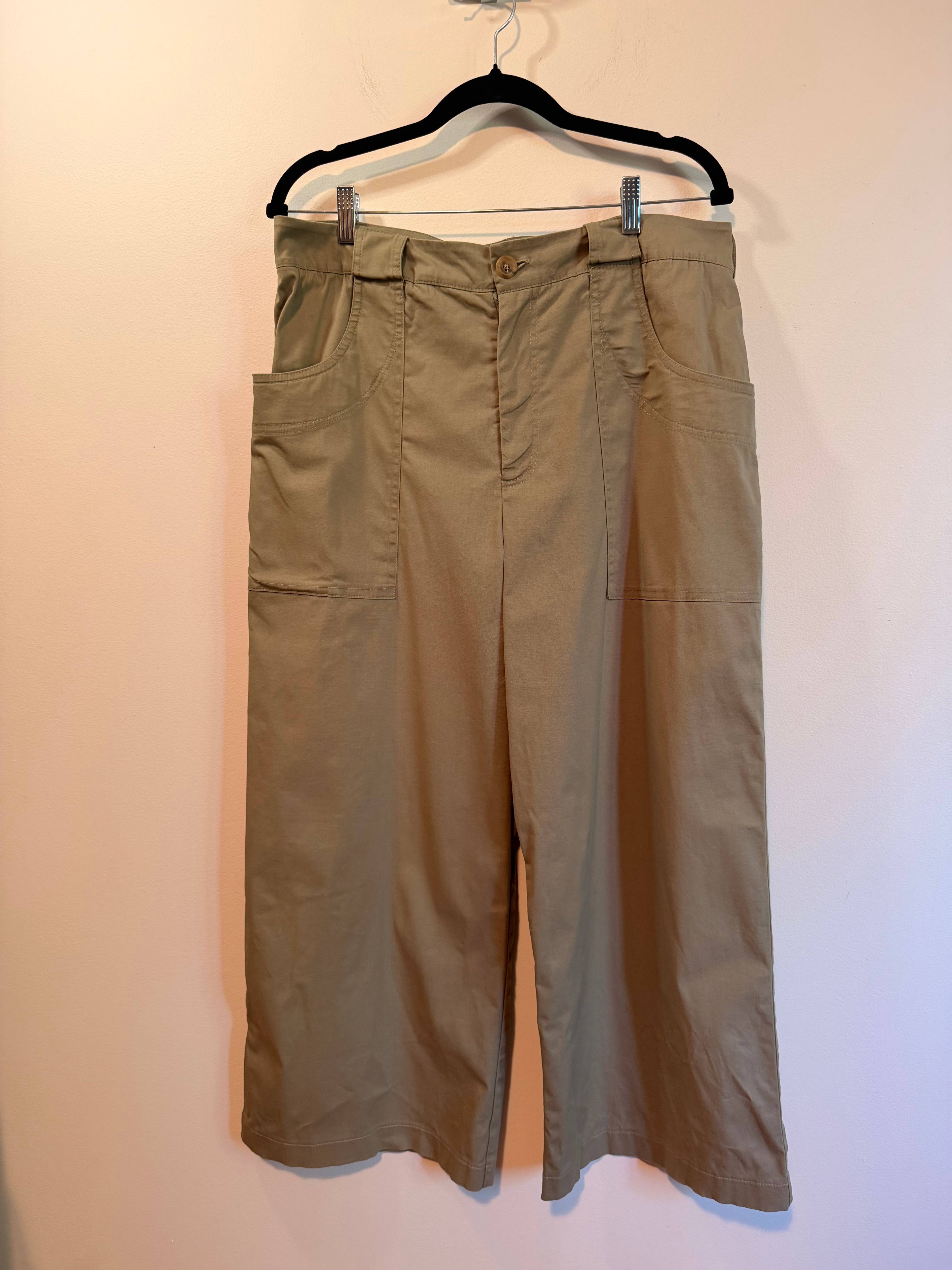 Pantalon ample Jennifer Glasgow beige - photo originale