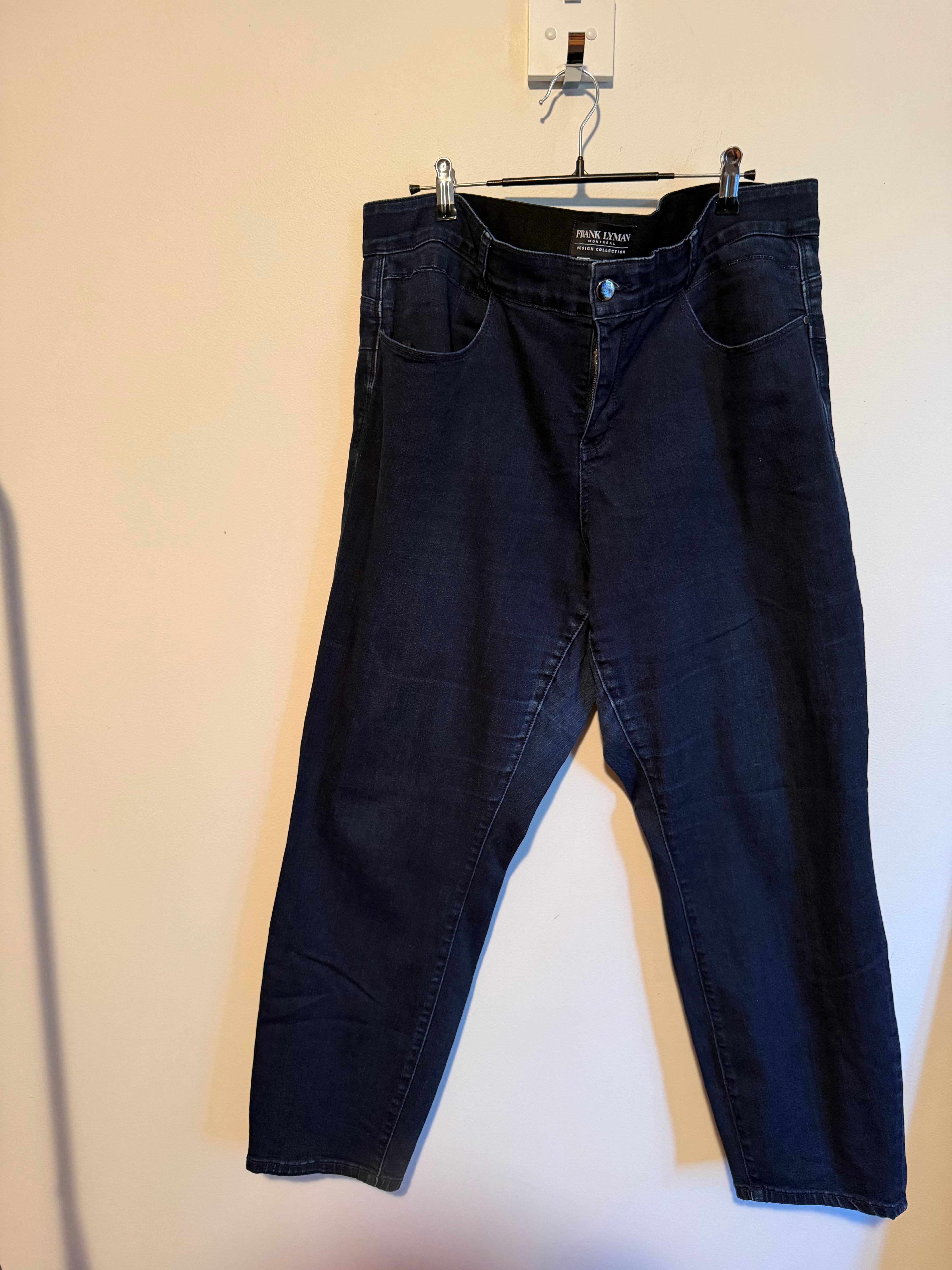 Jeans marine Frank Lyman - photo originale