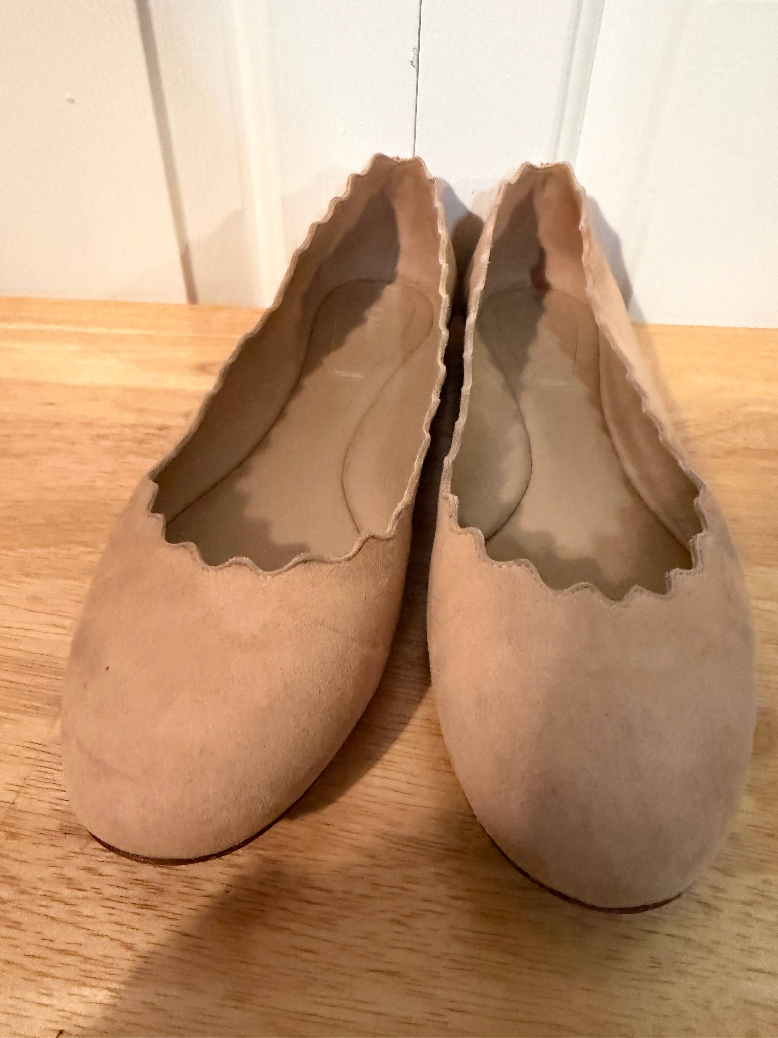 Ballerines Chloé beige - photo originale
