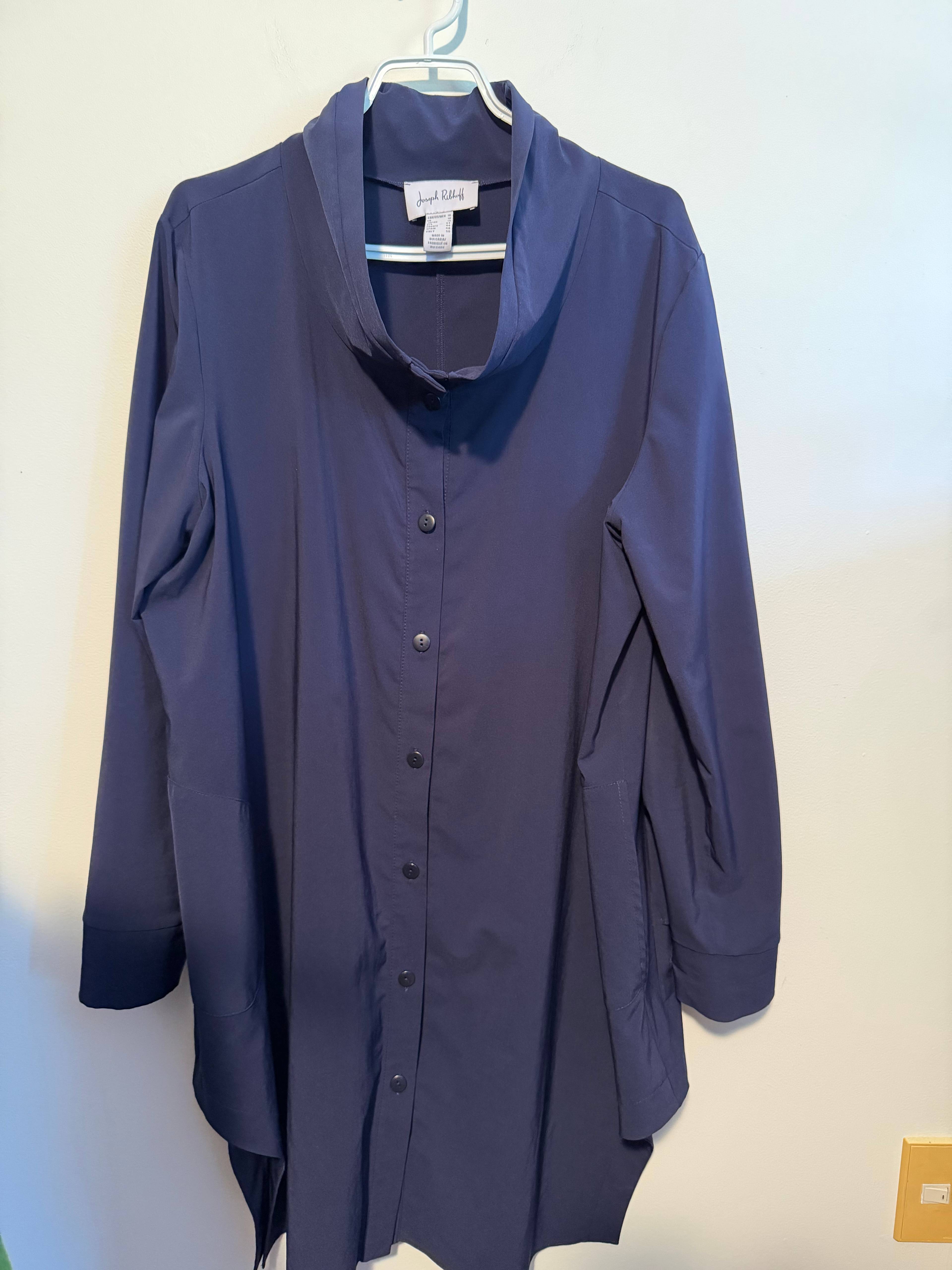 Blouse Joseph Ribkoff bleu - photo originale