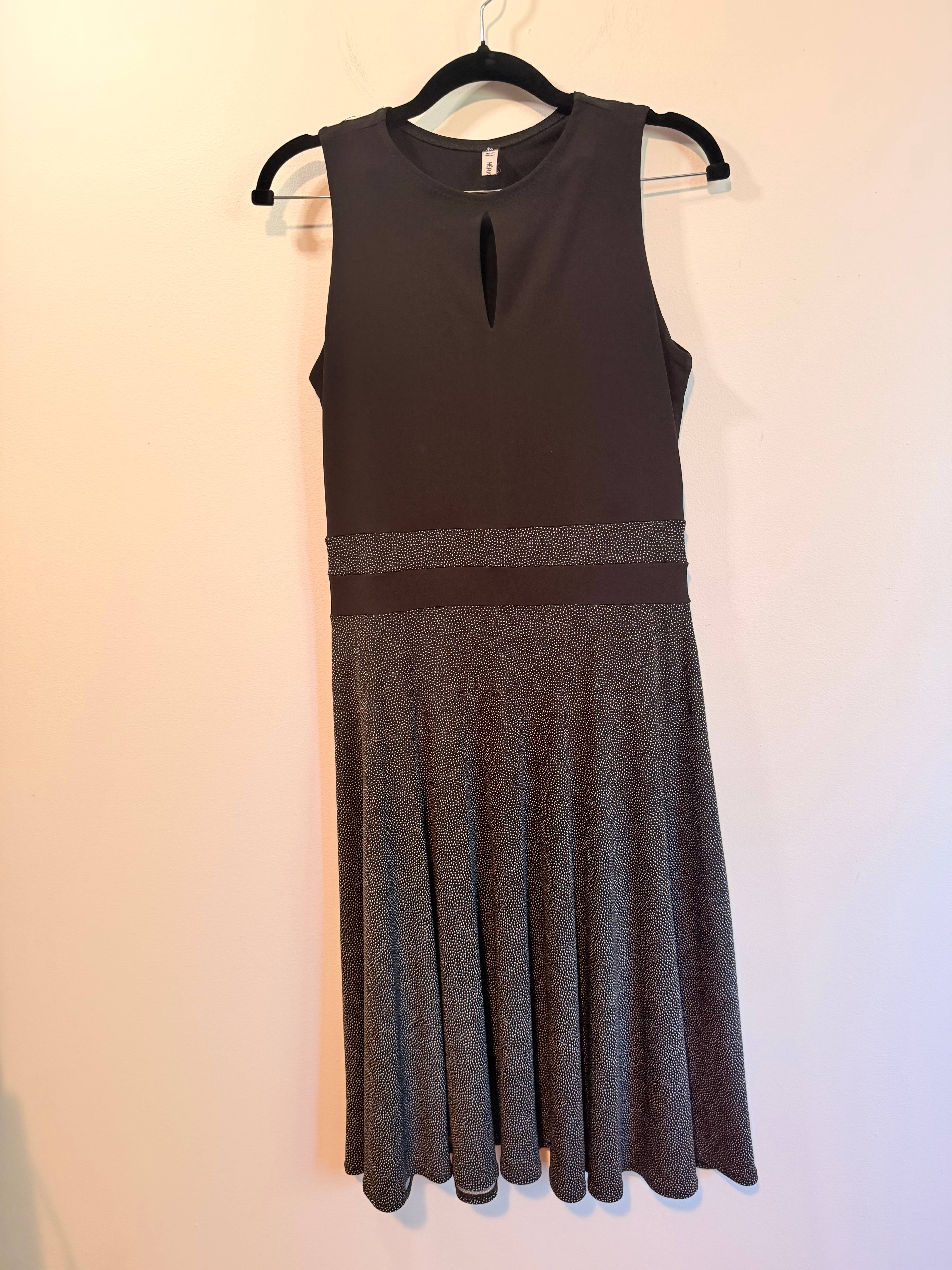 Robe midi HÉRICHER noir - photo originale