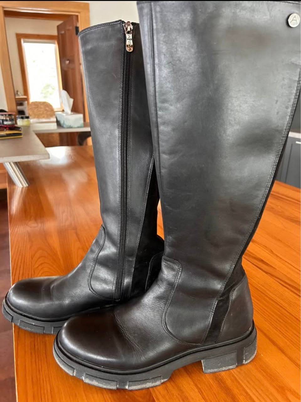 Bottes Artica noires - photo originale