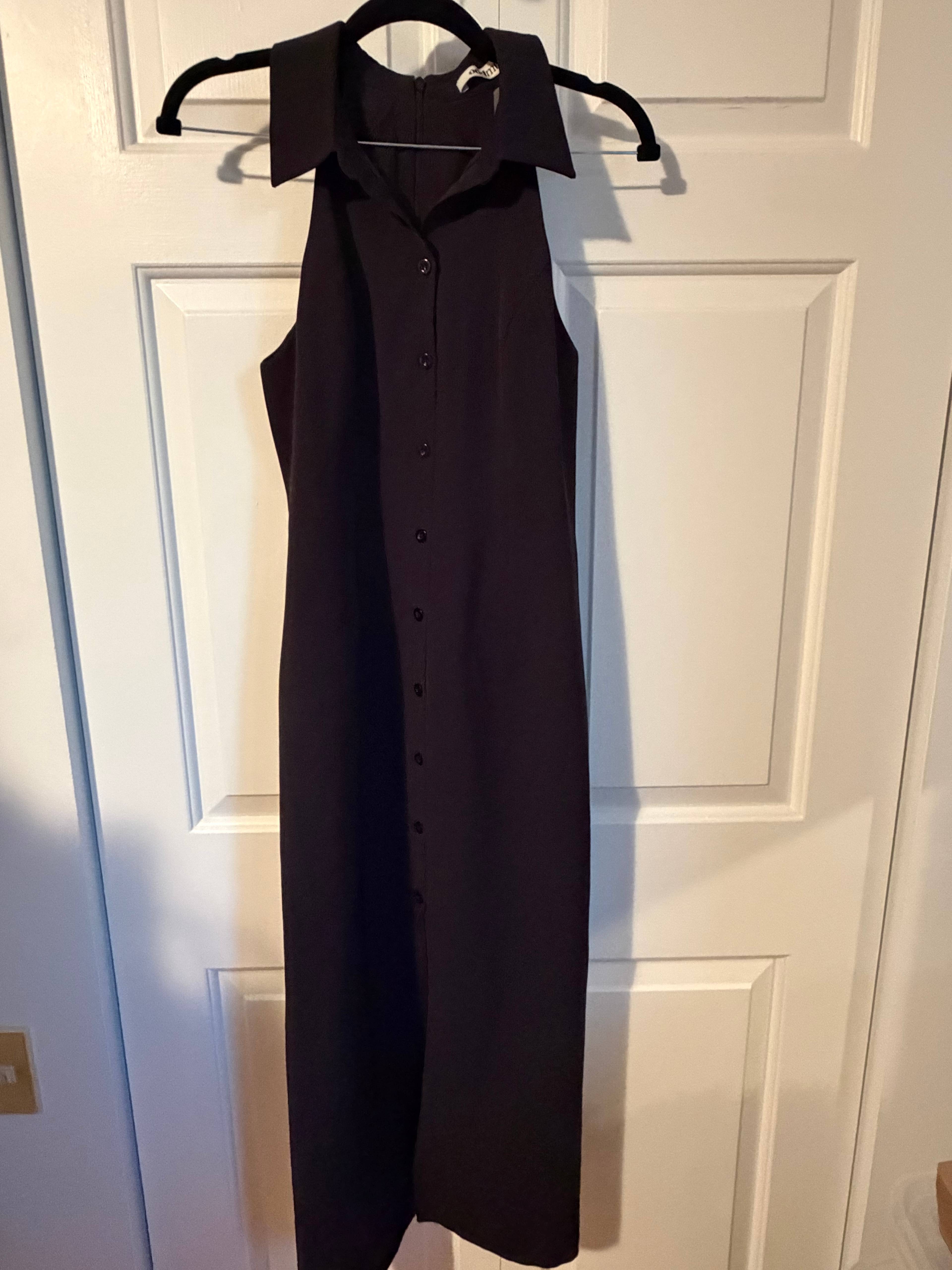 Robe longue Oddmuse noire - photo originale