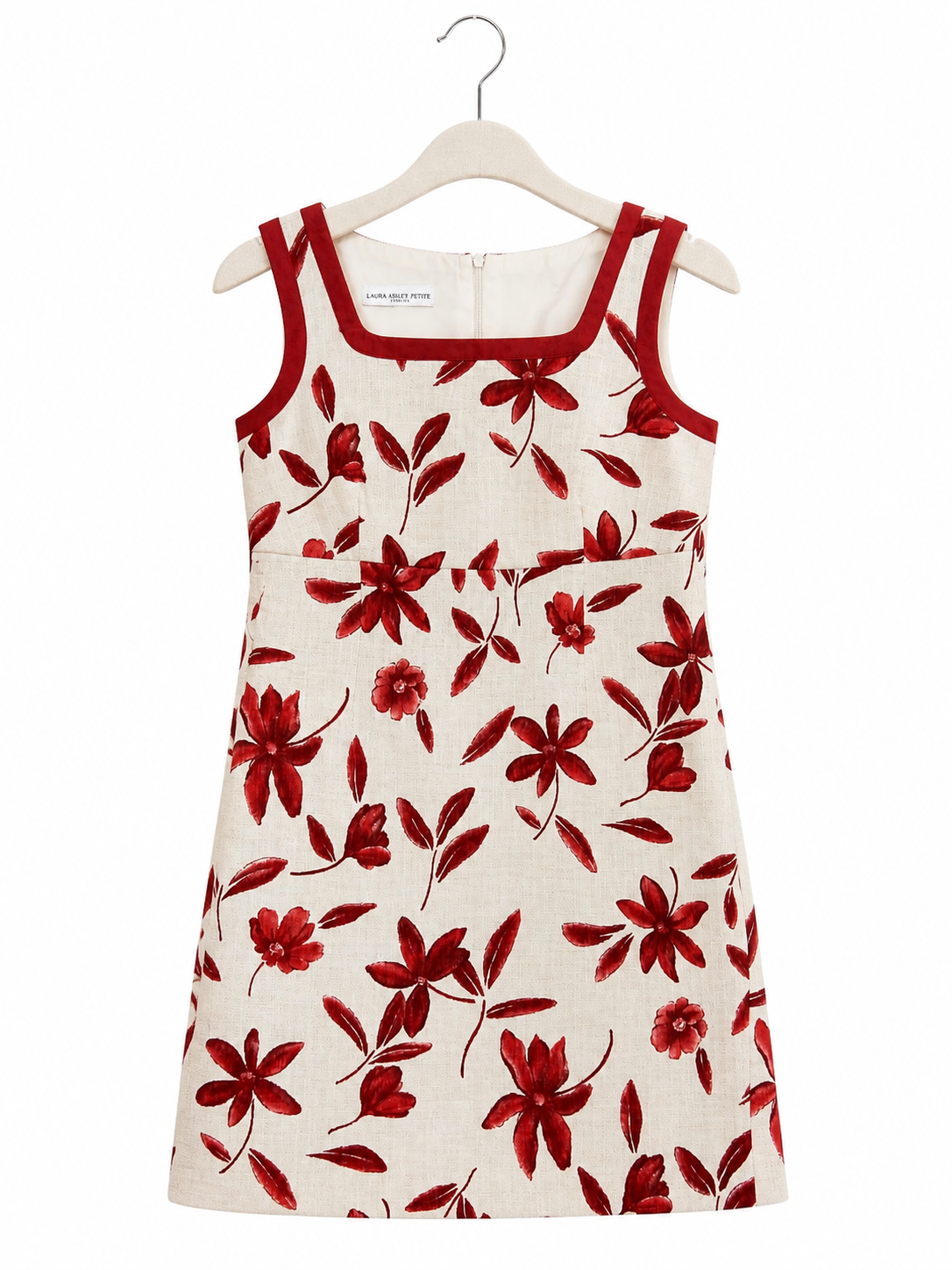 Robe florale Lana Lee Petite beige et rouge