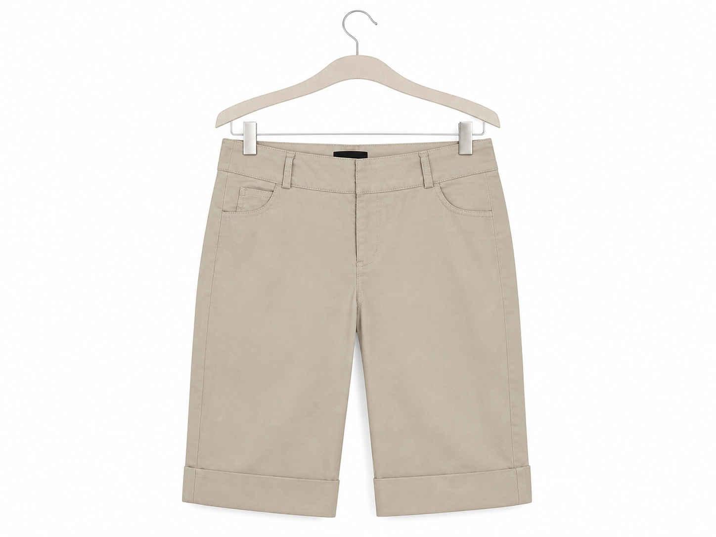 Bermuda en coton Mexx beige - image générée par IA