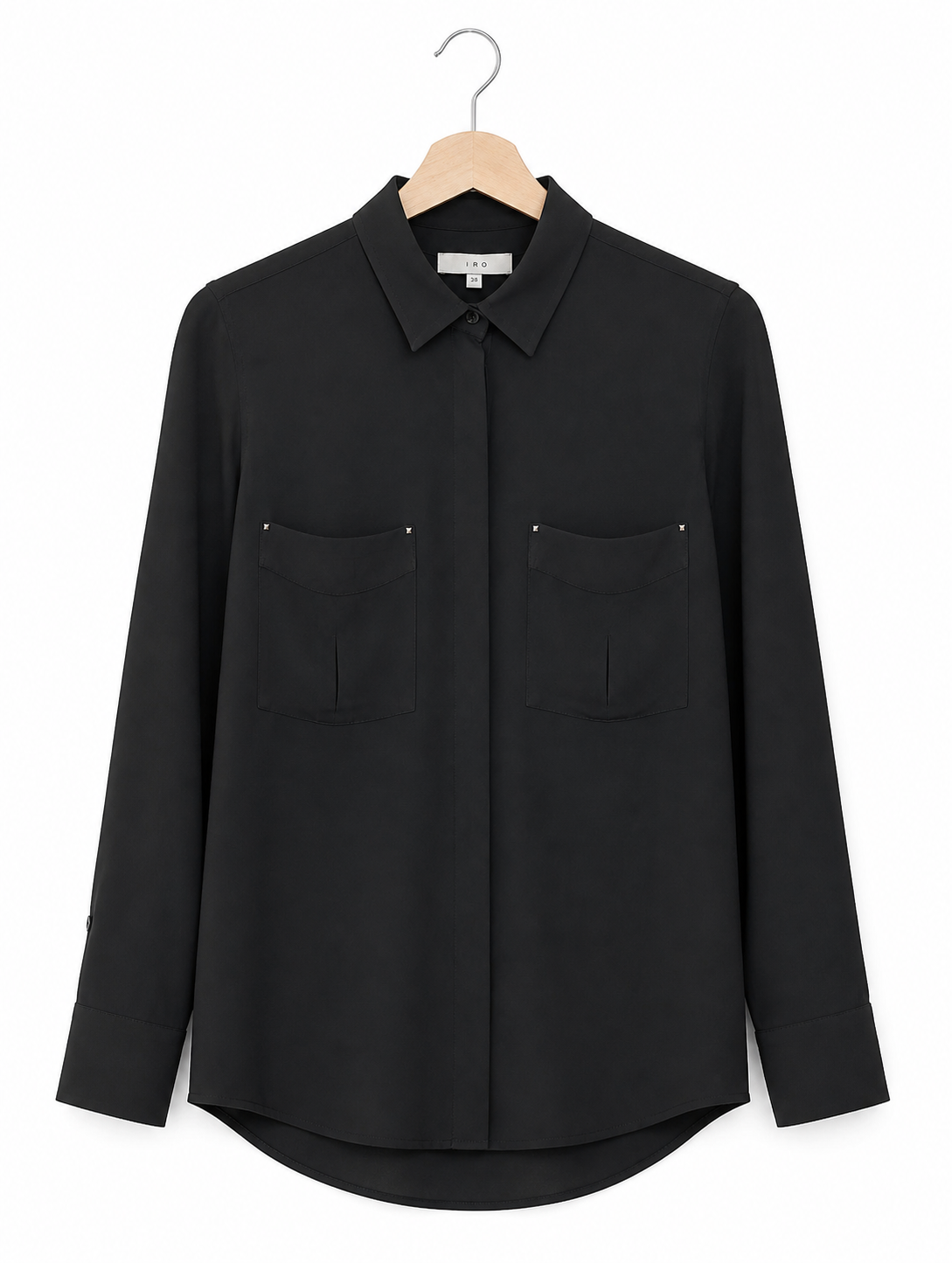 Chemise noire IRO - image générée par IA