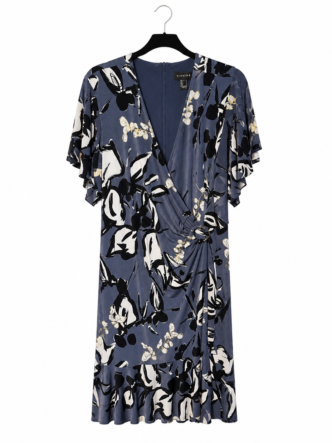 Robe imprimée Joseph Ribkoff bleu - image générée par IA