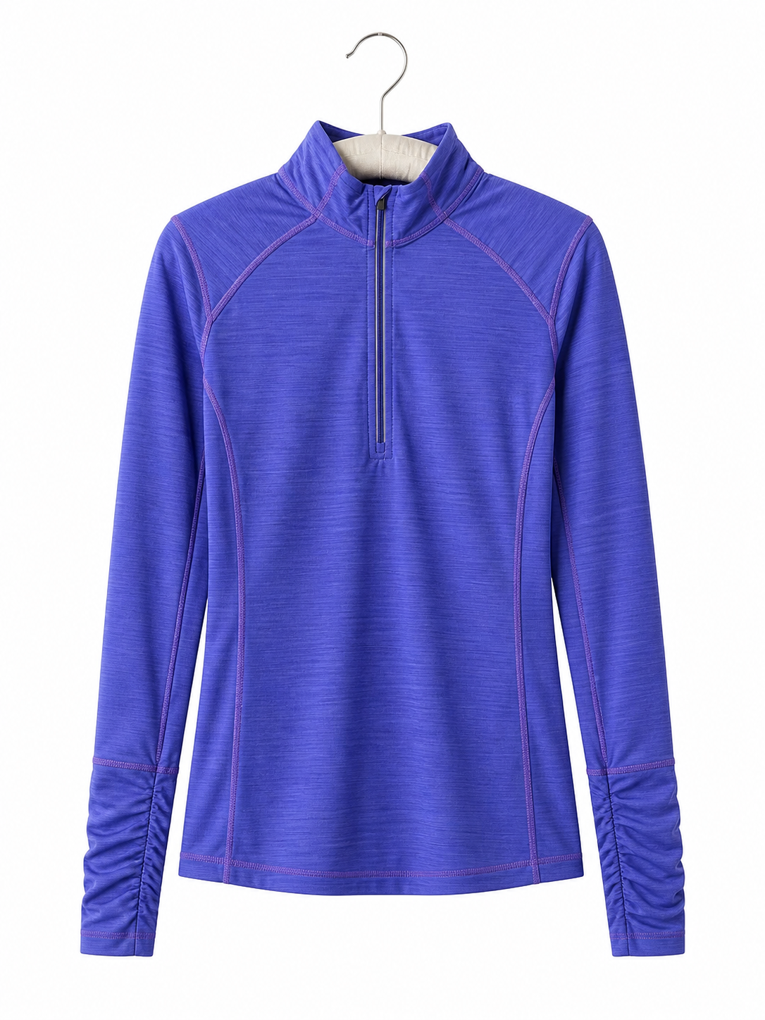 Haut sport Kirkland Signature violet - image générée par IA