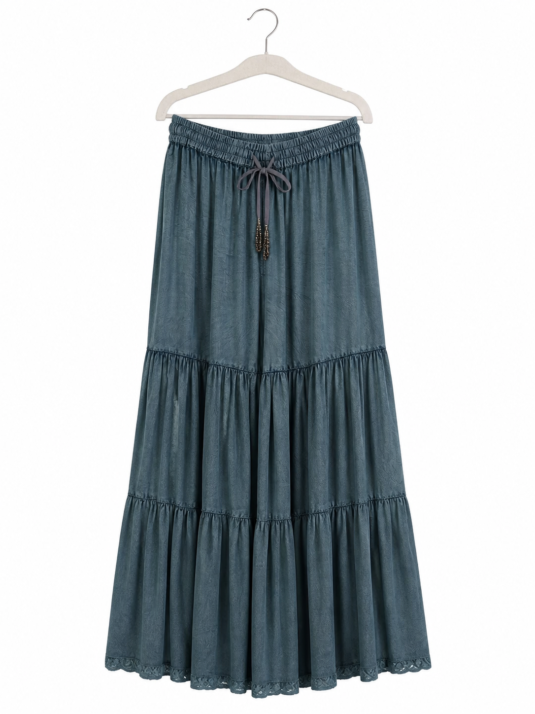 Pantalon palazzo à jambes très larges - Aratta bleu - image générée par IA