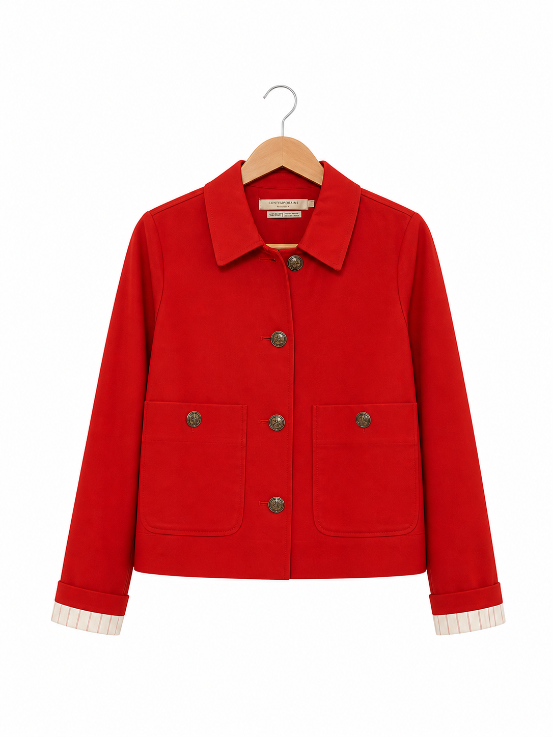 Veste rouge Contemporaine - image générée par IA