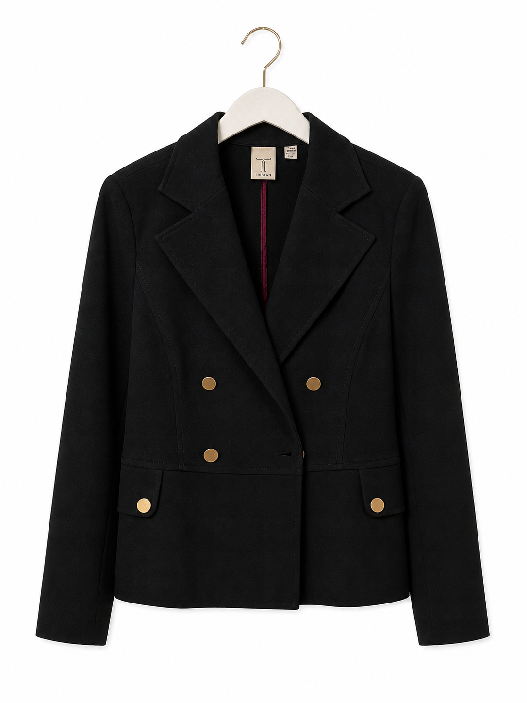 Blazer noir Tristan - image générée par IA