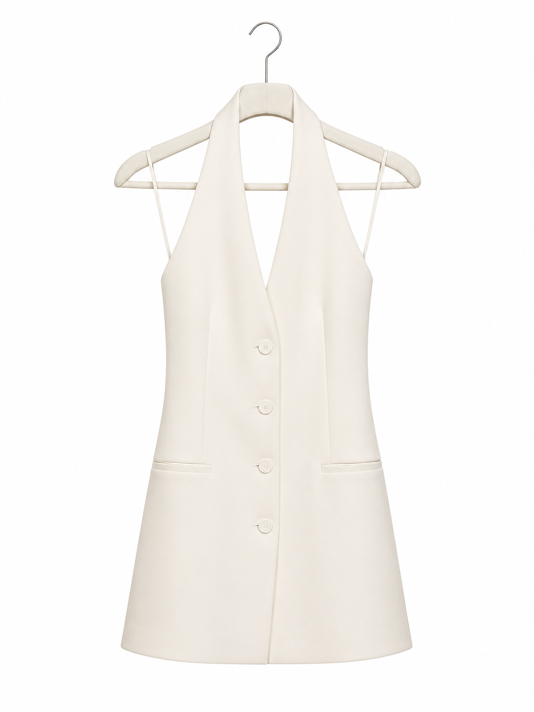 Robe Zara ivoire - image générée par IA