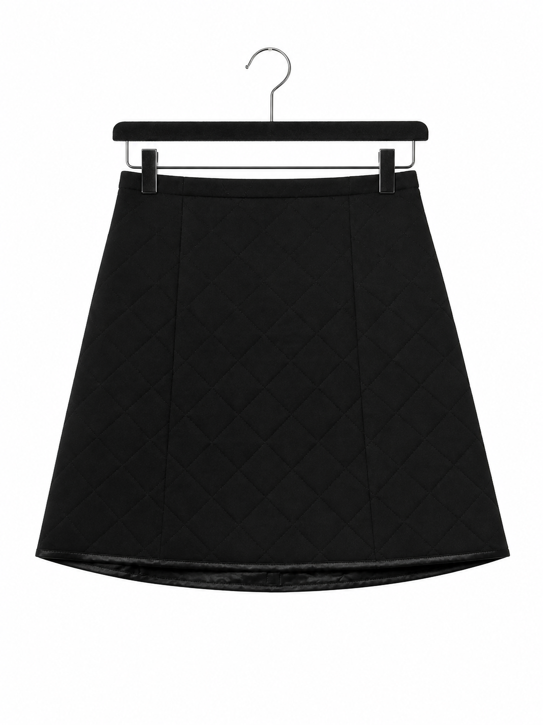 Jupe trapèze noire CHACOK