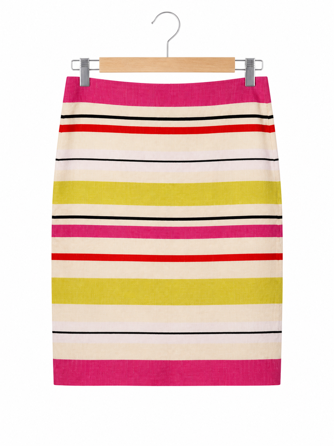 Jupe rayée Banana Republic multicolore - image générée par IA