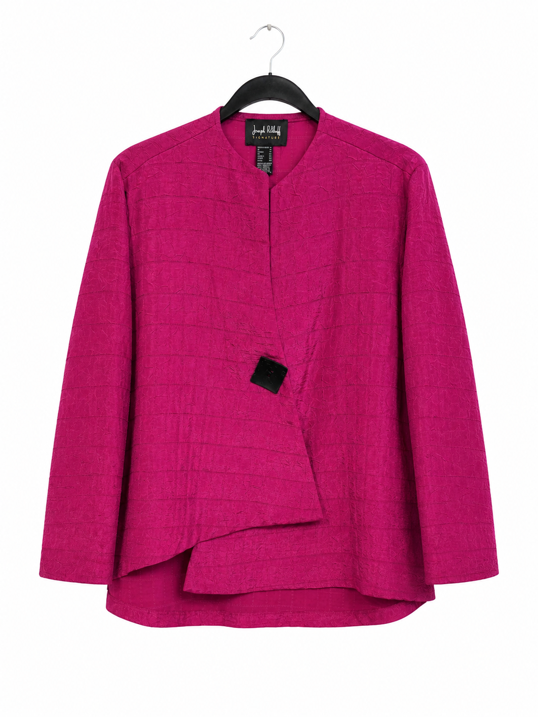 Blouse texturée rose Joseph Ribkoff - image générée par IA