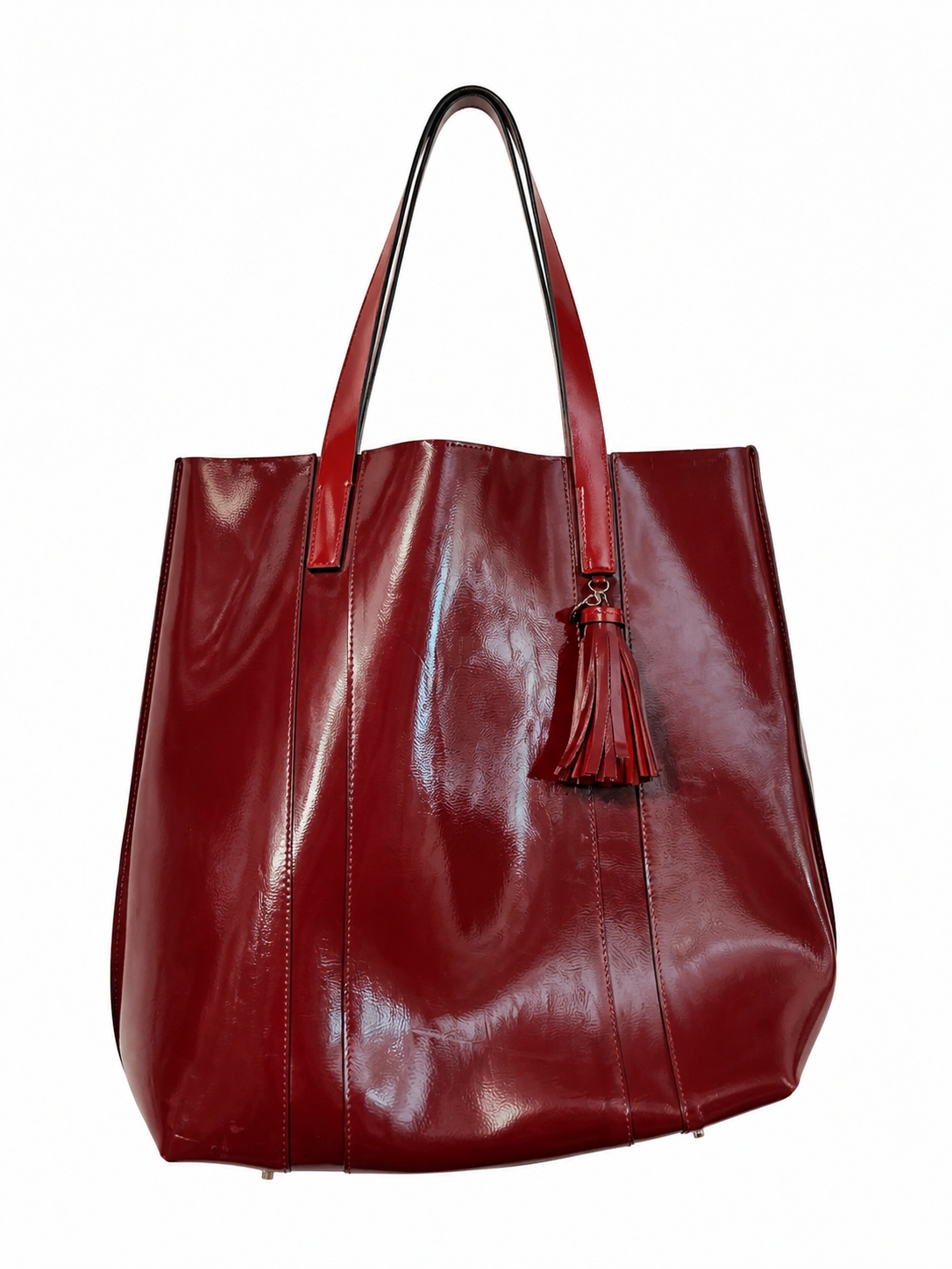 Sac à main Céline Dion rouge - image générée par IA