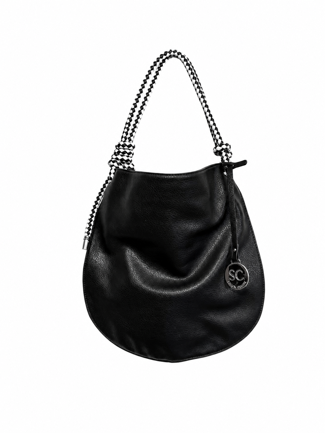 Sac moyen Simon Chang noir - image générée par IA
