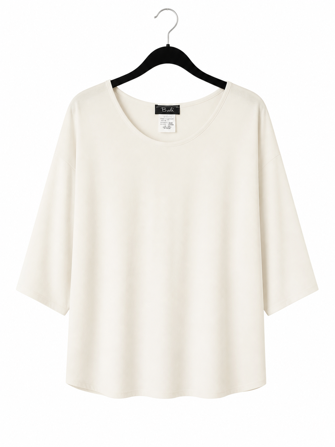 T-shirt Bali blanc avec nœud - image générée par IA