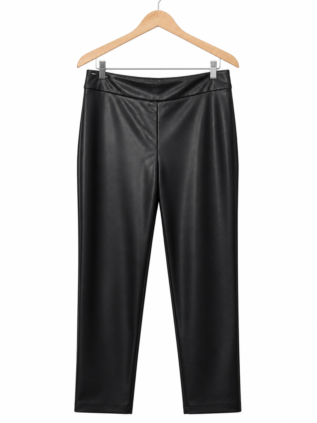 Pantalon en simili cuir Lisette/L noir