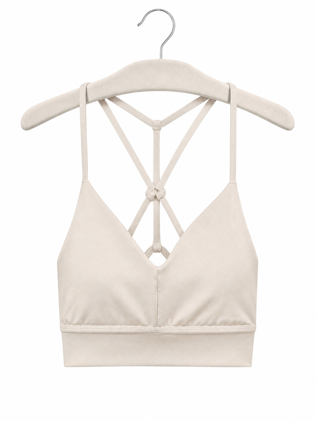 Brassière sport Alo beige - image générée par IA