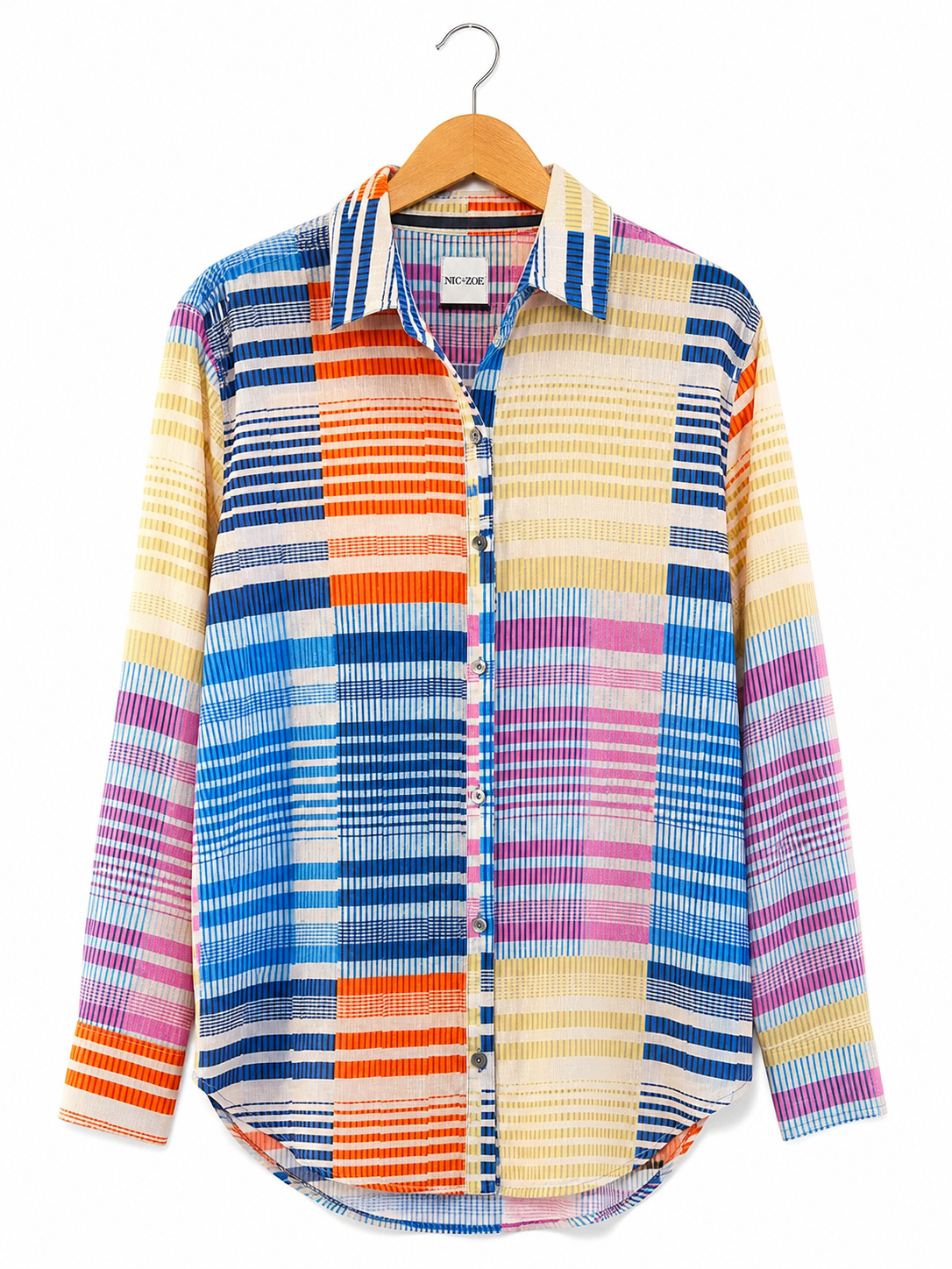 Chemise multicolore NIC+ZOE