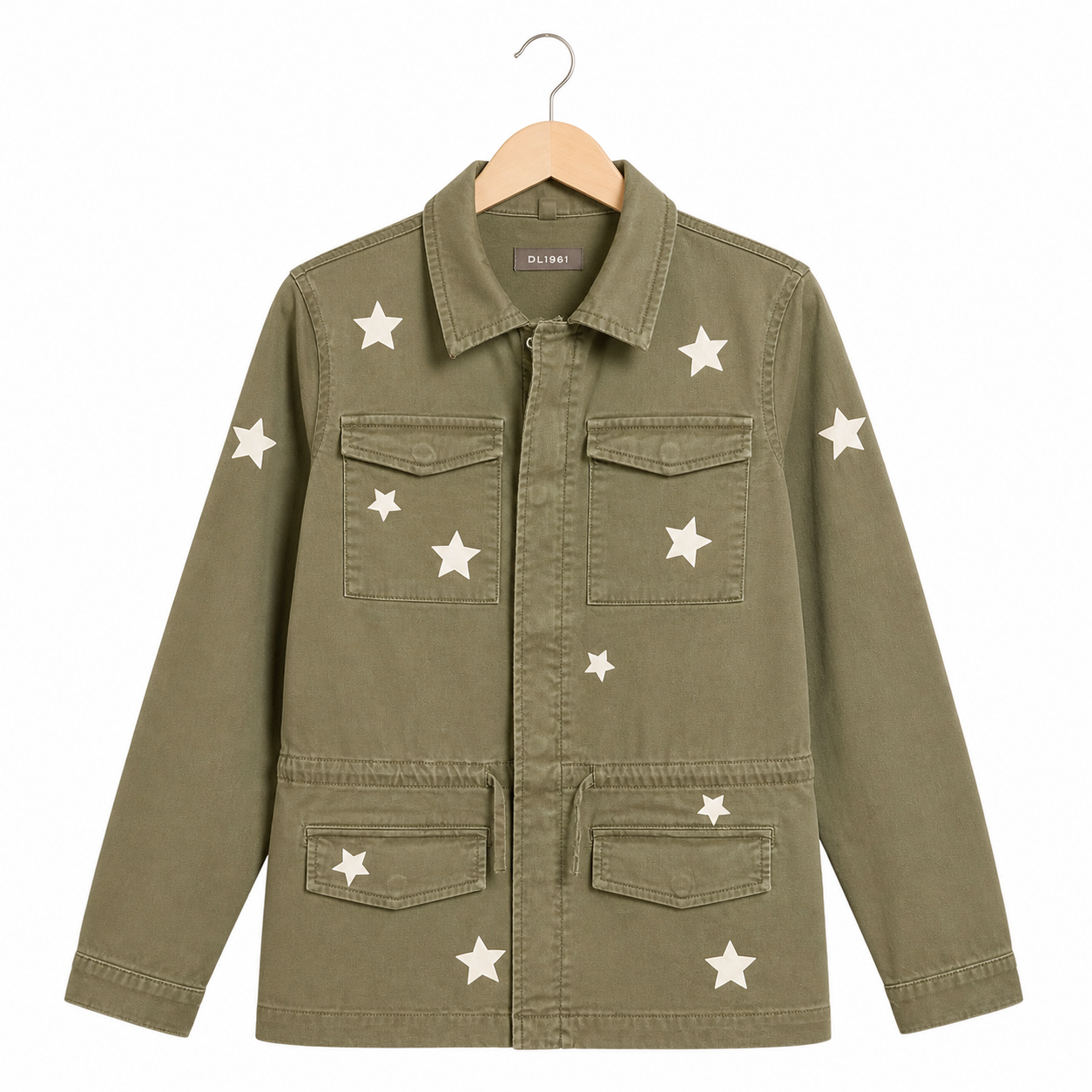 Manteau DL1961 vert étoilé