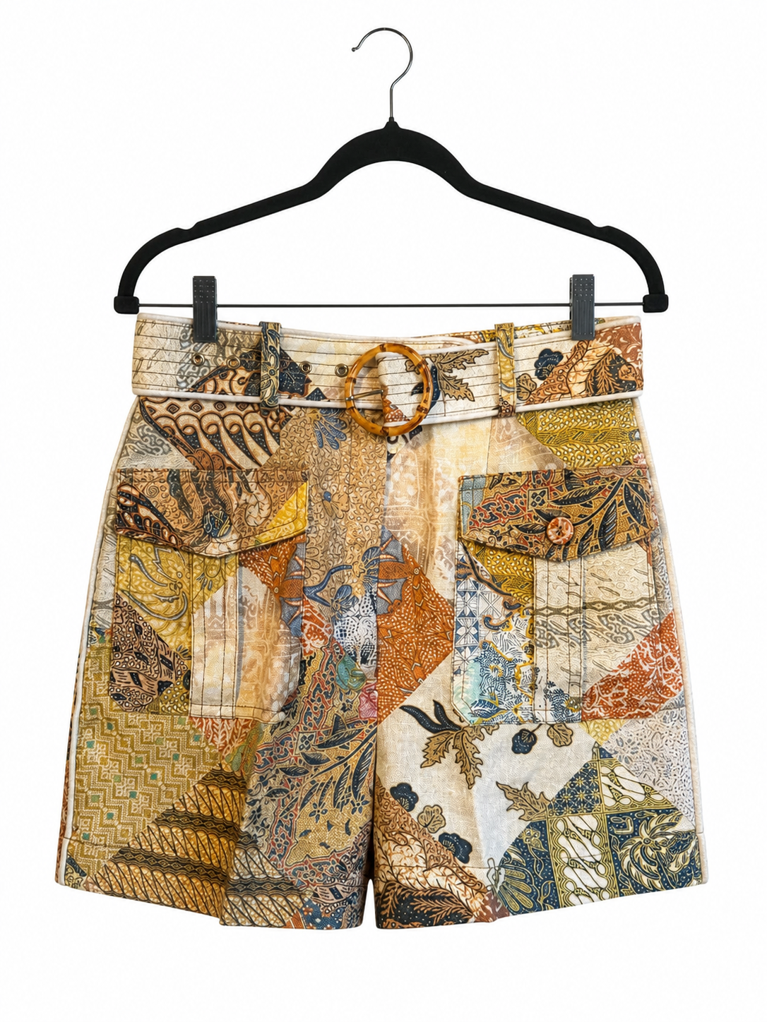 Short patchwork Zimmermann multicolore