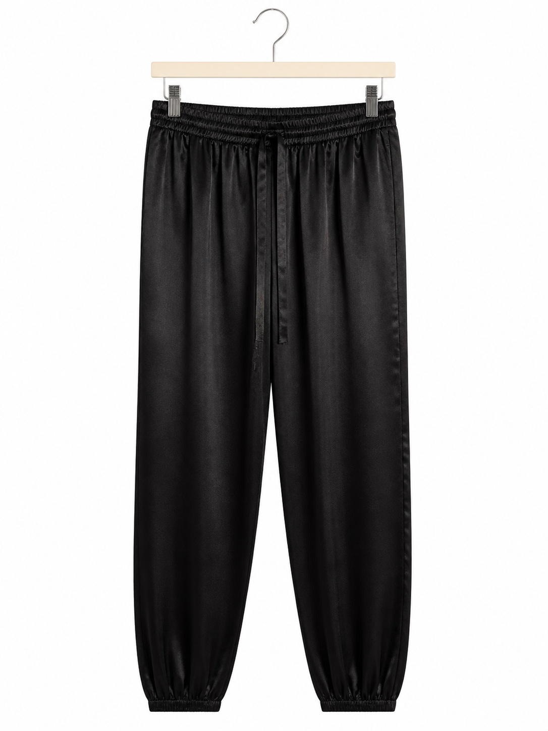 Pantalon ample noir en rayonne Nation LTD