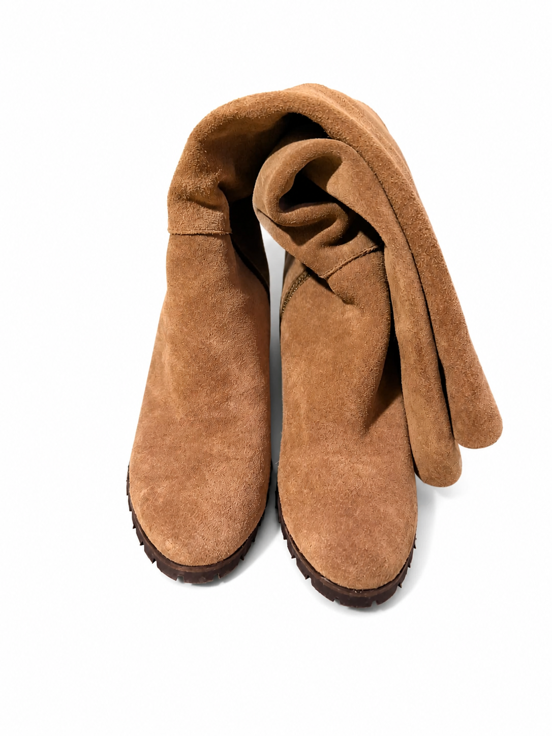 Bottes en suède Splendid camel