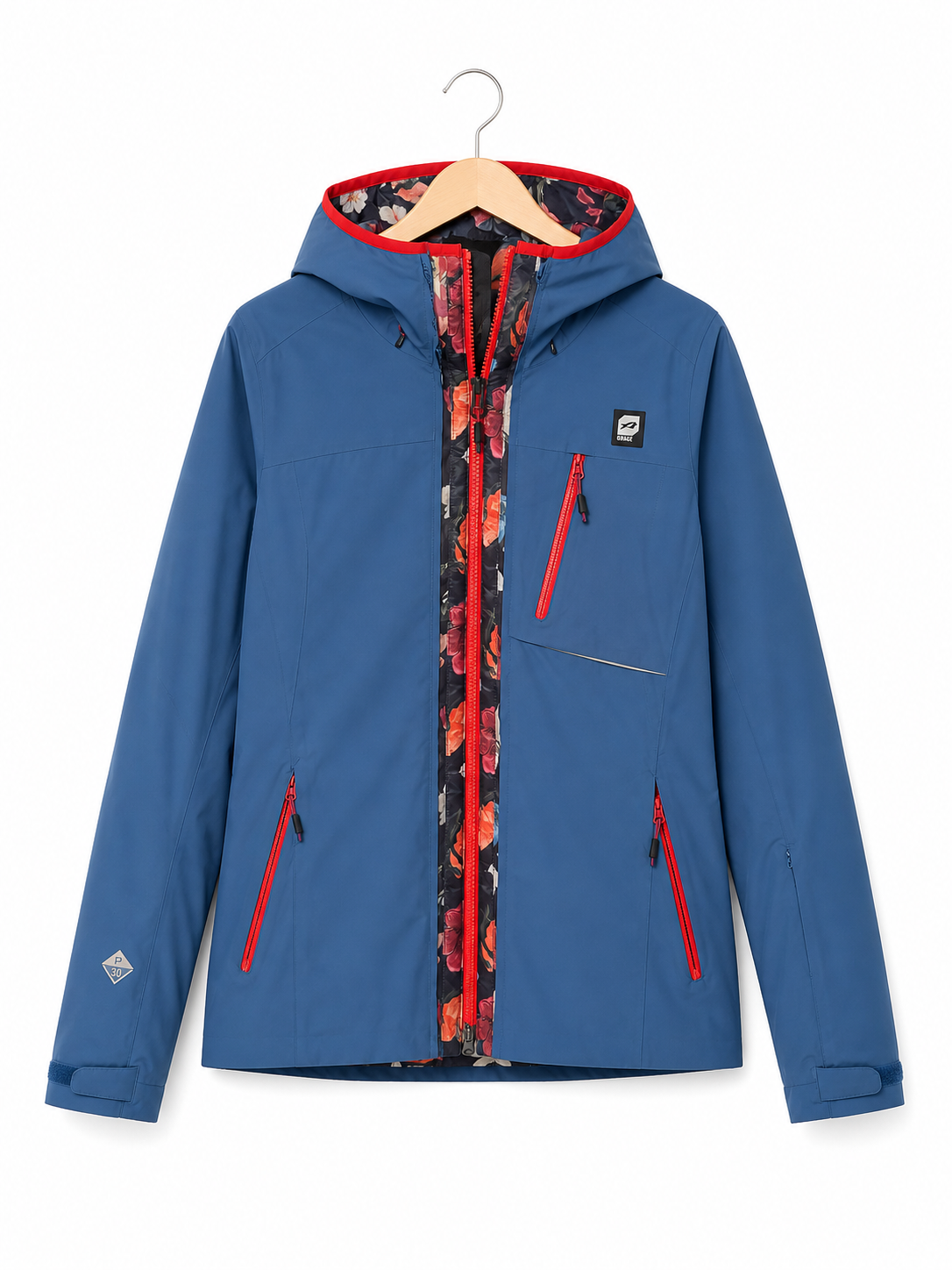 Manteau de ski Orage bleu