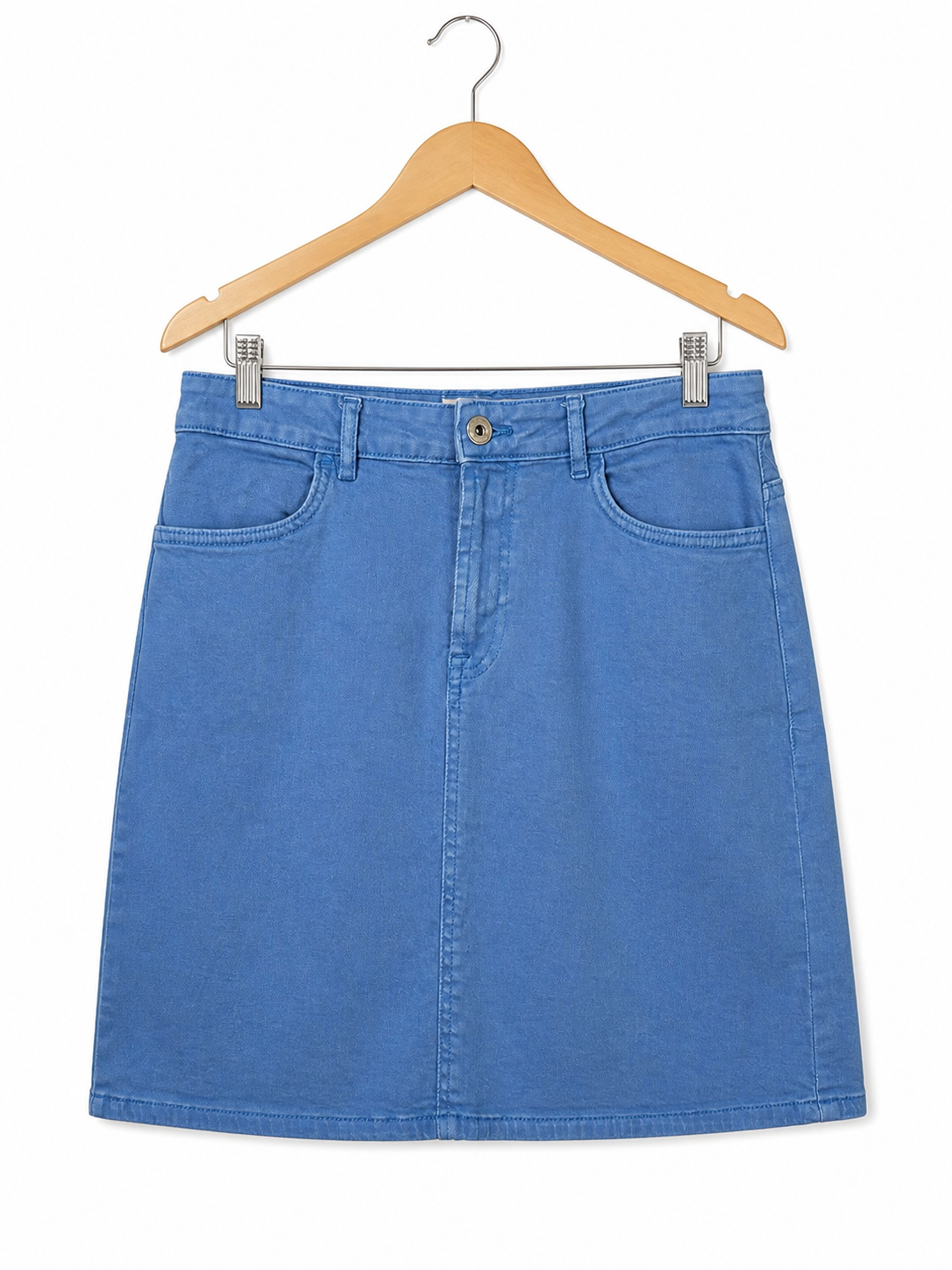 Jupe en coton CHI bleu - image générée par IA