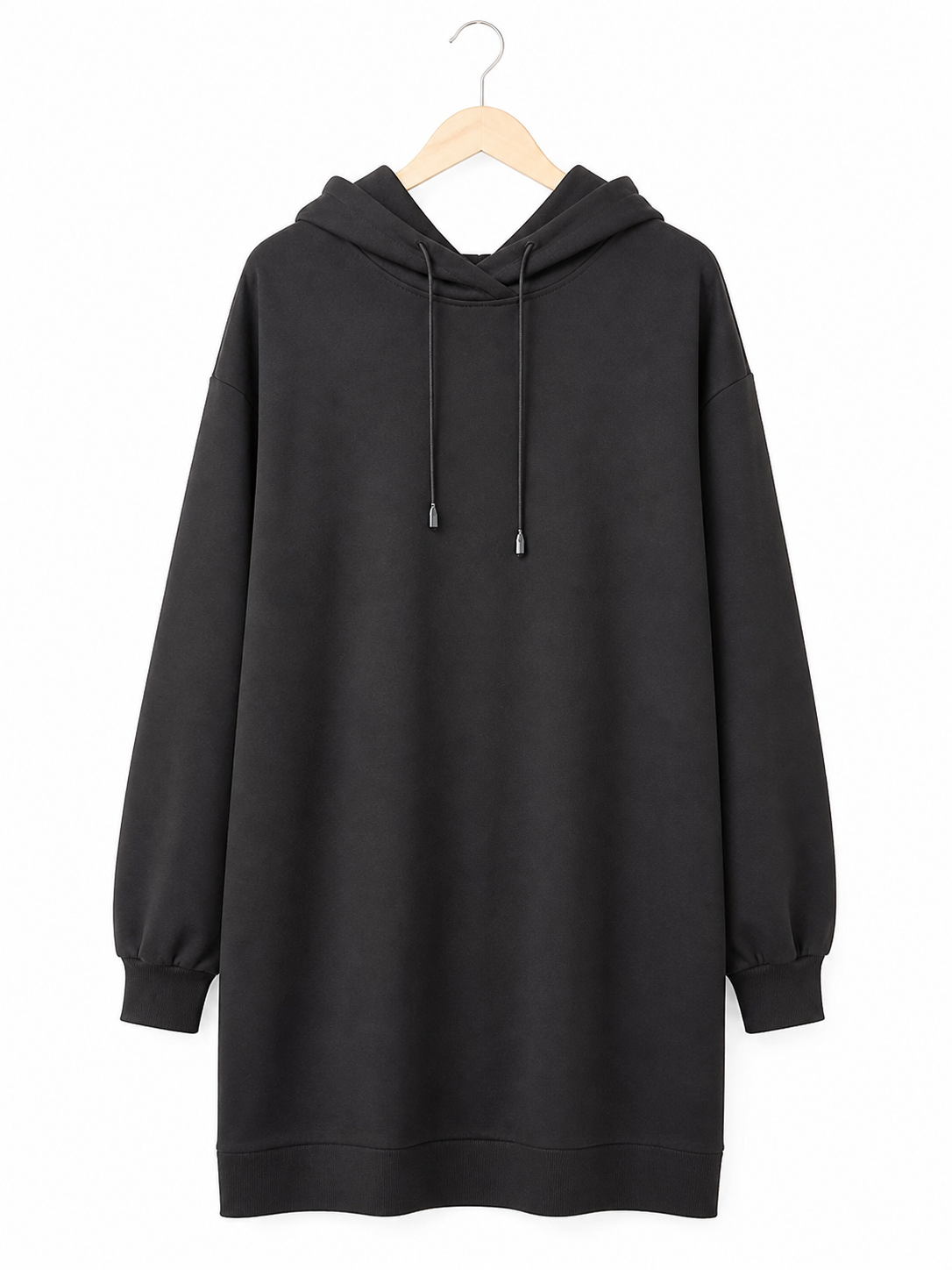 Sweat à capuche Mercy House noir - image générée par IA