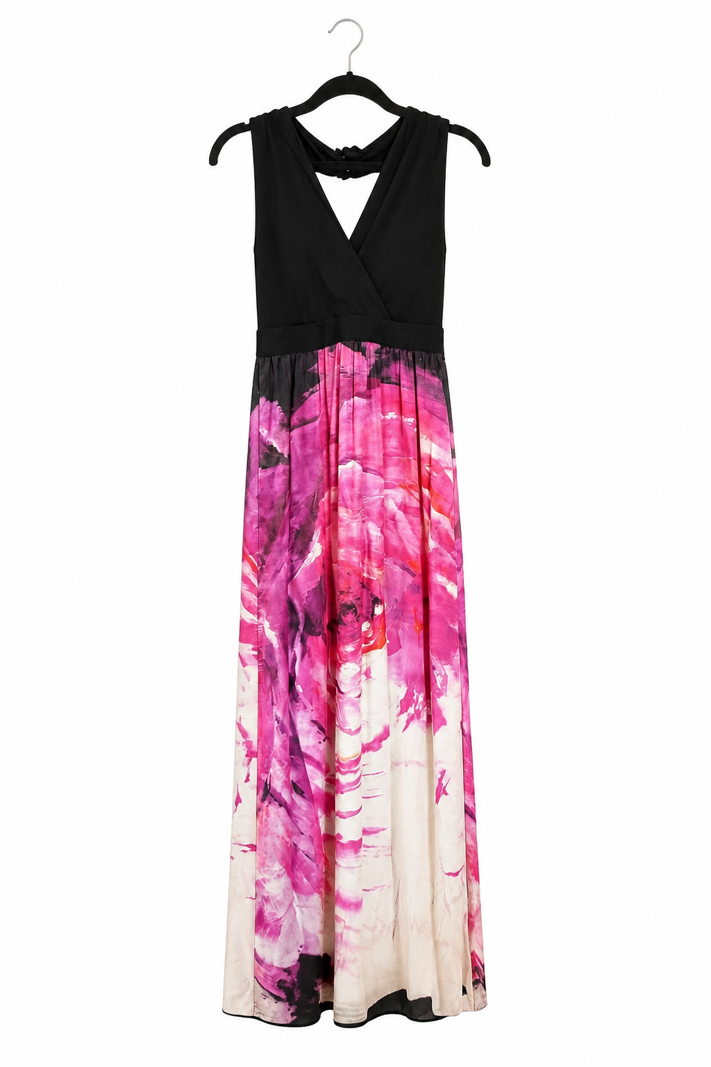 Robe longue Iris Setlakwe multicolore - image générée par IA