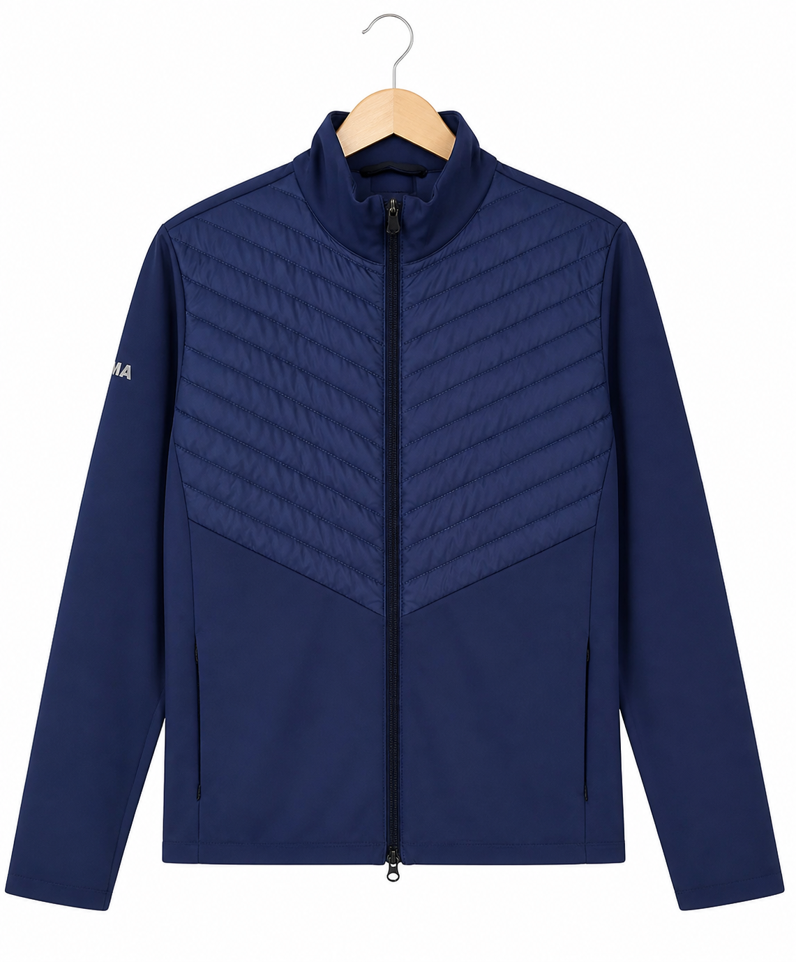 Veste Colmar bleu avec fermeture éclair - image générée par IA