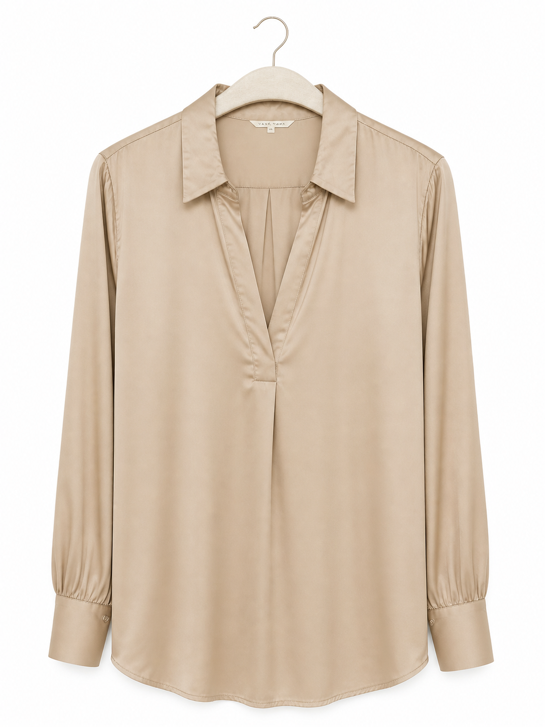 Blouse YAYA WOMEN beige - image générée par IA