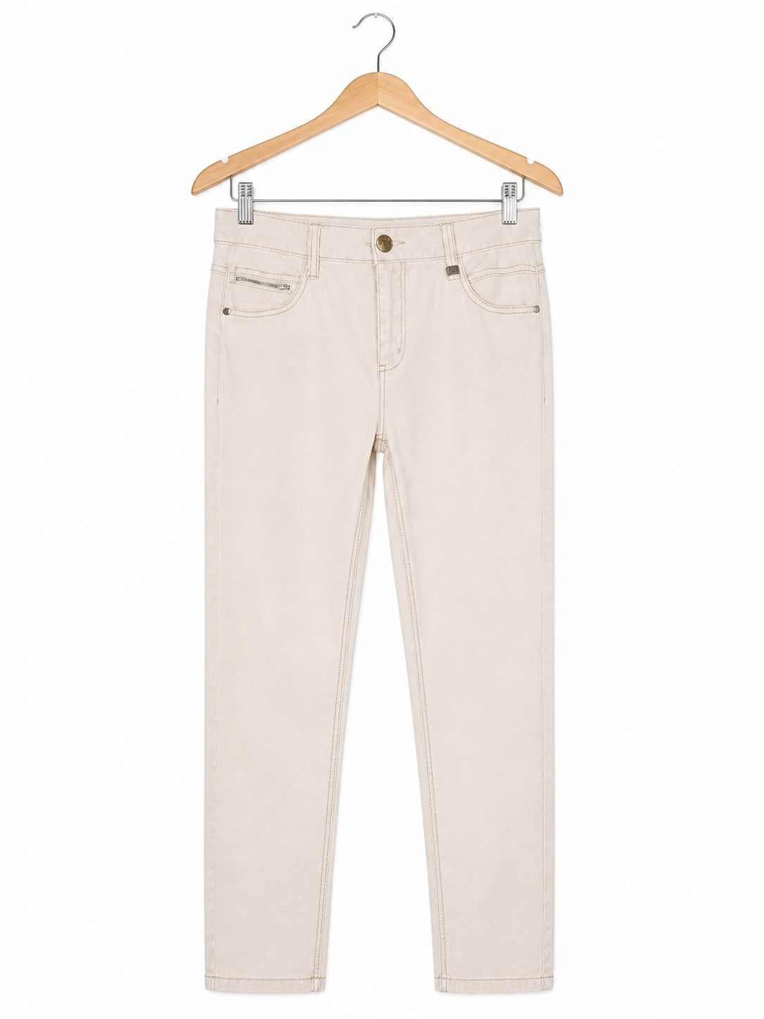 Pantalon Luisa Cerano beige - image générée par IA
