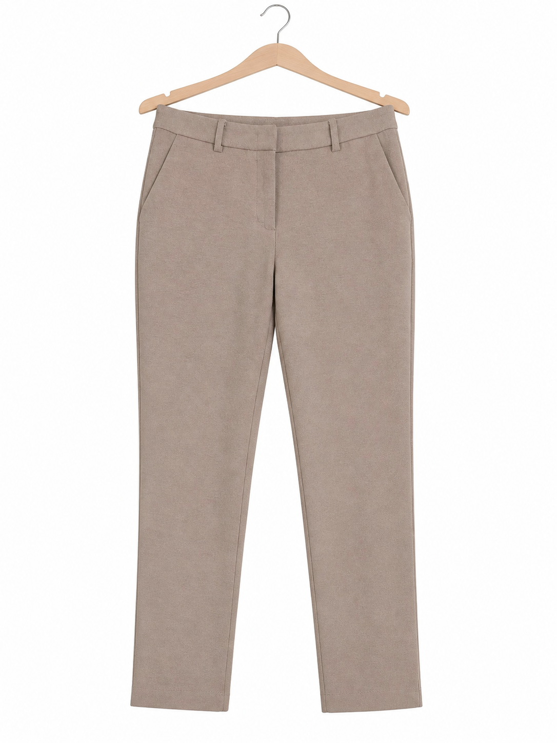 Pantalon Cambio beige en lainage - image générée par IA