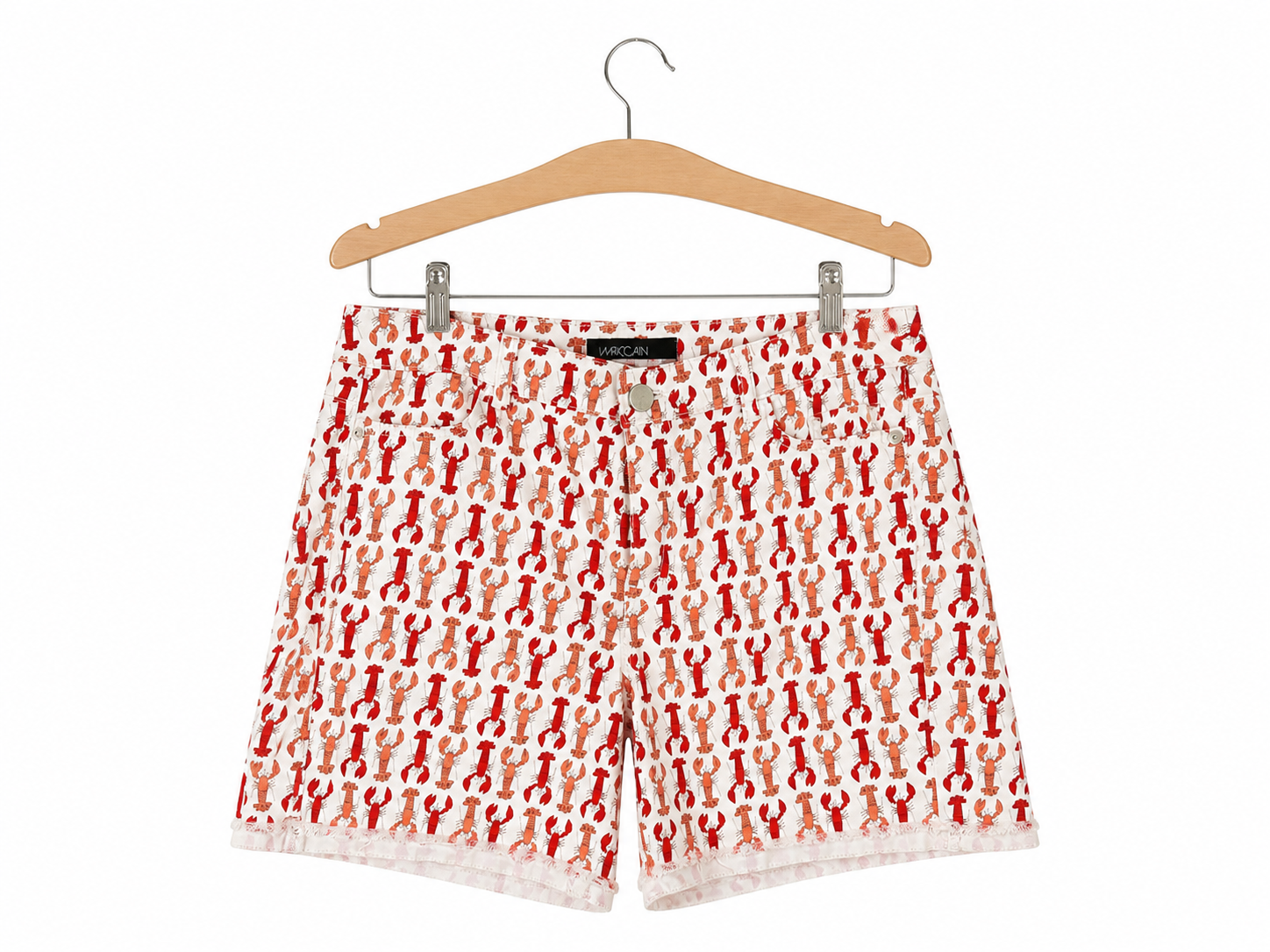 Short imprimé homards Marc Cain blanc - image générée par IA