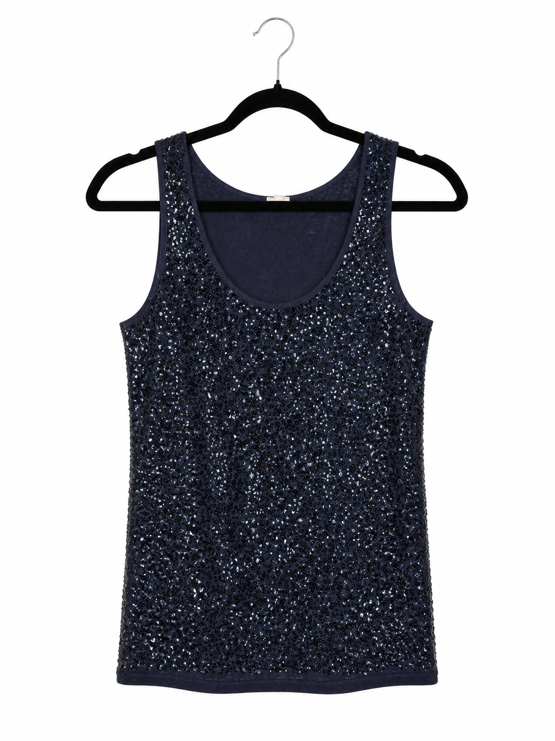 Débardeur à sequins J.CREW marine - image générée par IA